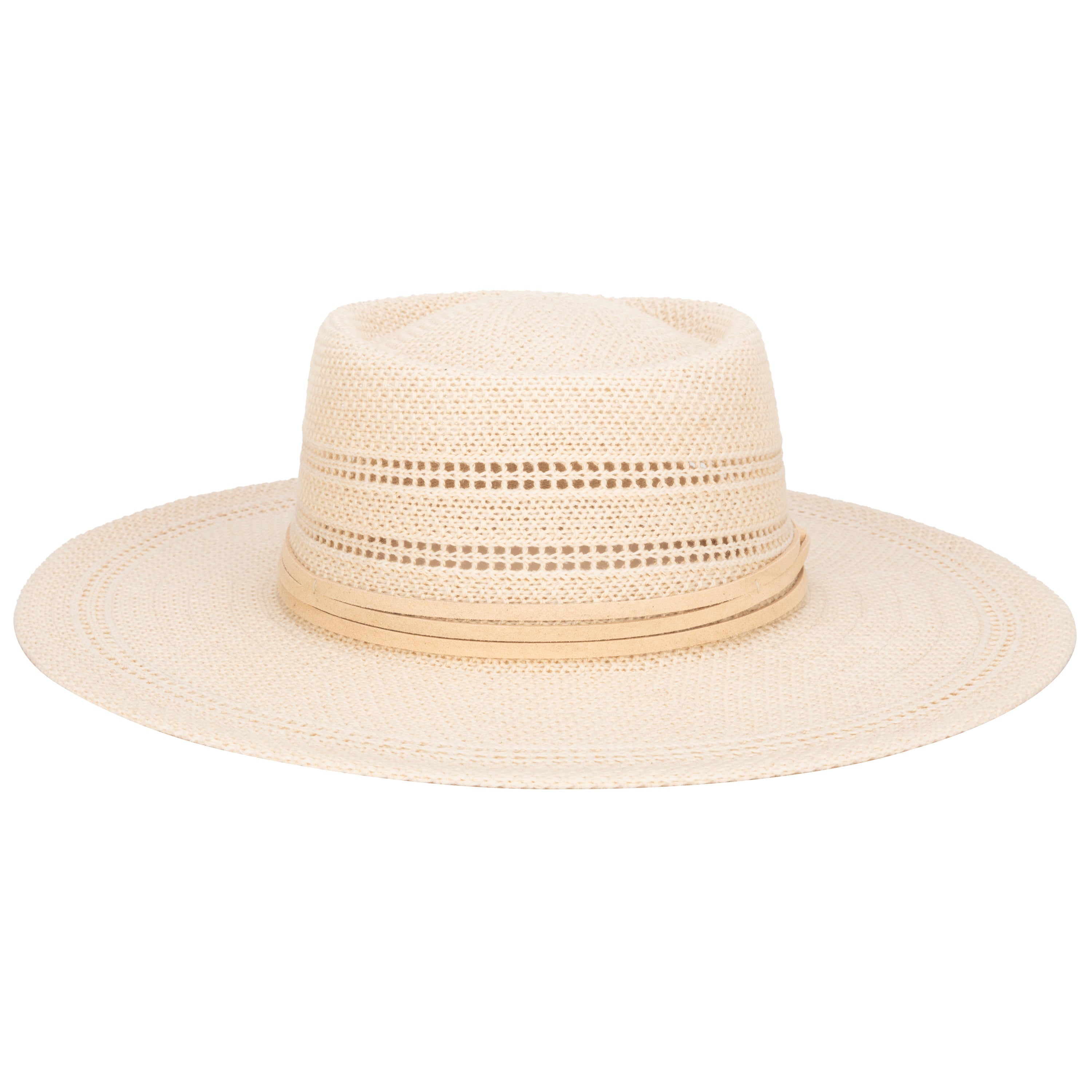 The Jackson Boater - Classic Straw Boater Hat for Men & Women - Perfect for Summer Outfits, Weddings, and Vintage Style