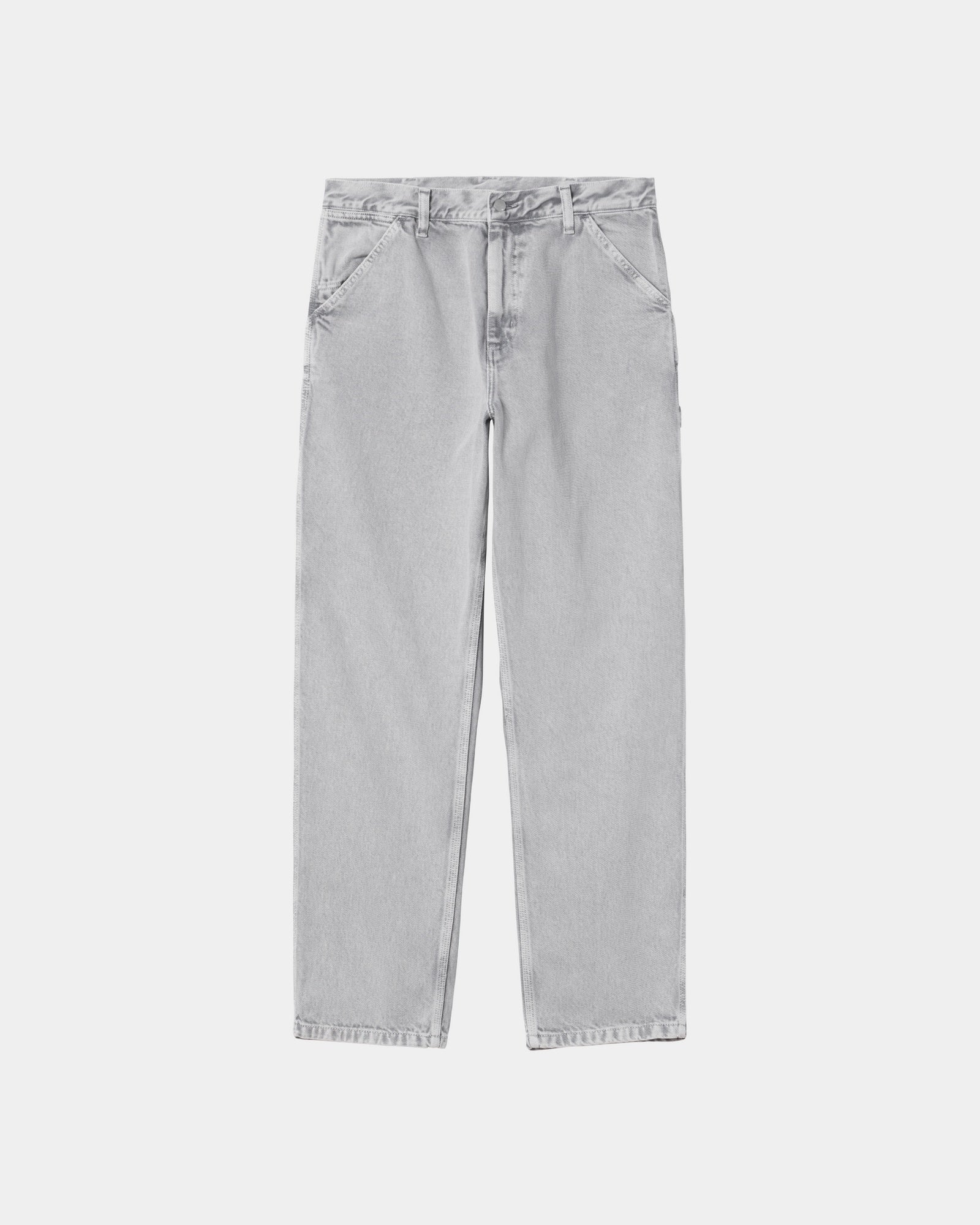 Single Knee Pants - Chalk Wash Black | Durable Workwear for Construction & Outdoor Activities