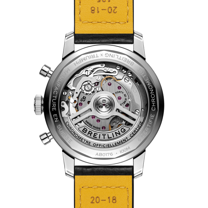 Breitling Top Time B01 Triumph Chronograph 41mm Stainless Steel Men's Watch - Luxury Chronograph for Business, Racing & Formal Events
