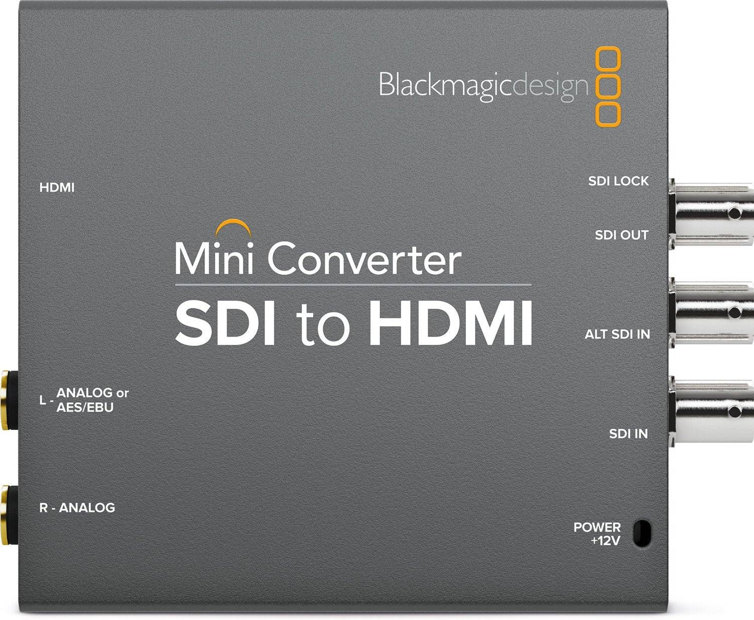 Blackmagic Design SDI to HDMI Mini Converter - Professional Video Converter for Live Streaming & Broadcast - Perfect for Studio, Church, and Event Production