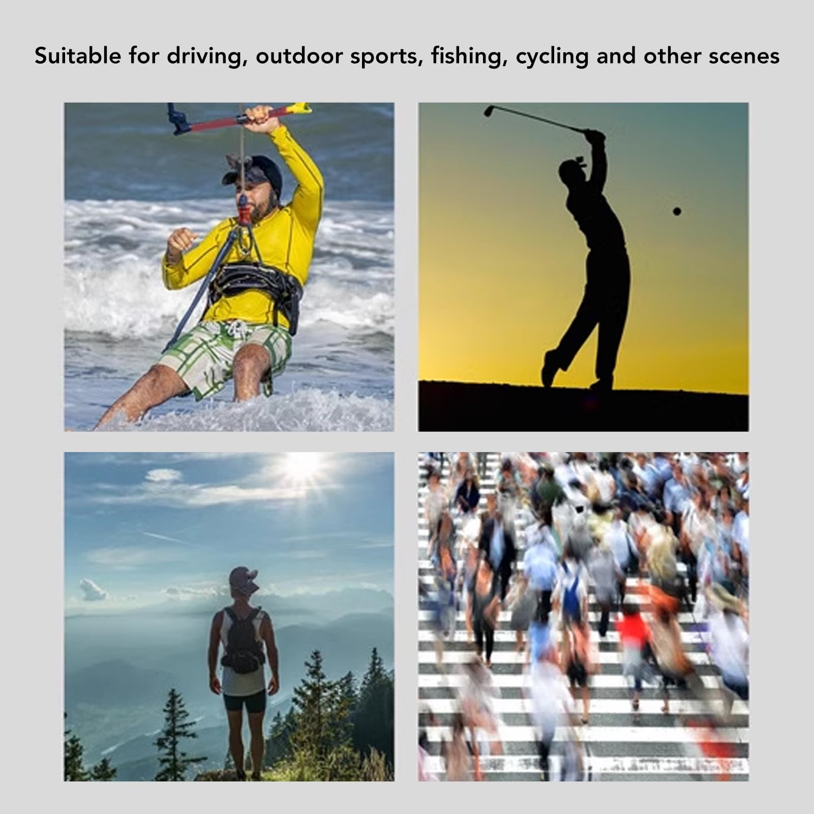 Fockety 1080P HD Sports Camera Baseball Cap - Wearable Body Camera with 128GB USB Storage, Mini Spy Camcorder for Fishing, Biking, Hiking, Driving & Outdoor Adventures