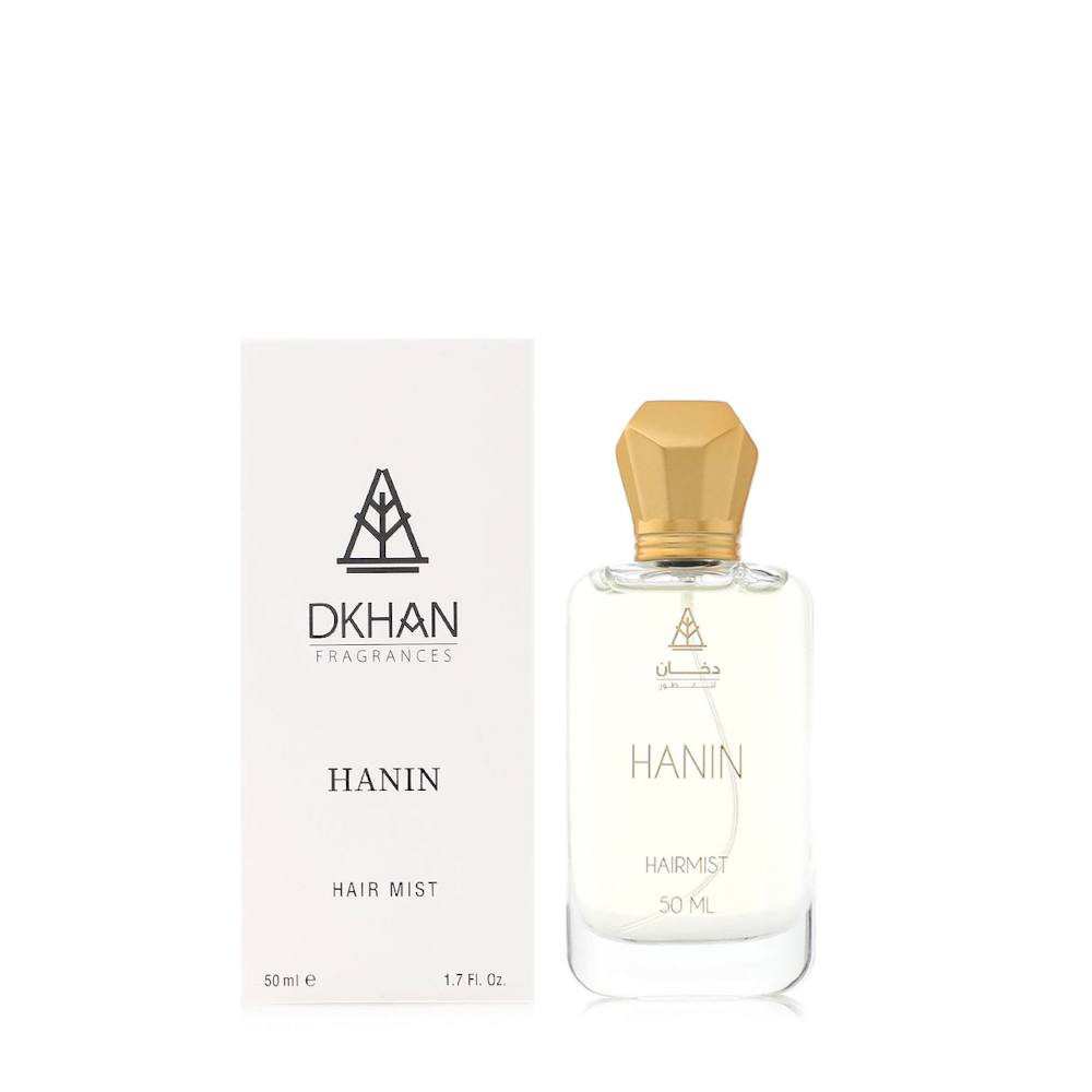 Hanin Hair Mist 50ml - Hydrating & Shine Enhancing Hair Spray for Dry & Damaged Hair - Perfect for Daily Use, Travel & Salon Styling