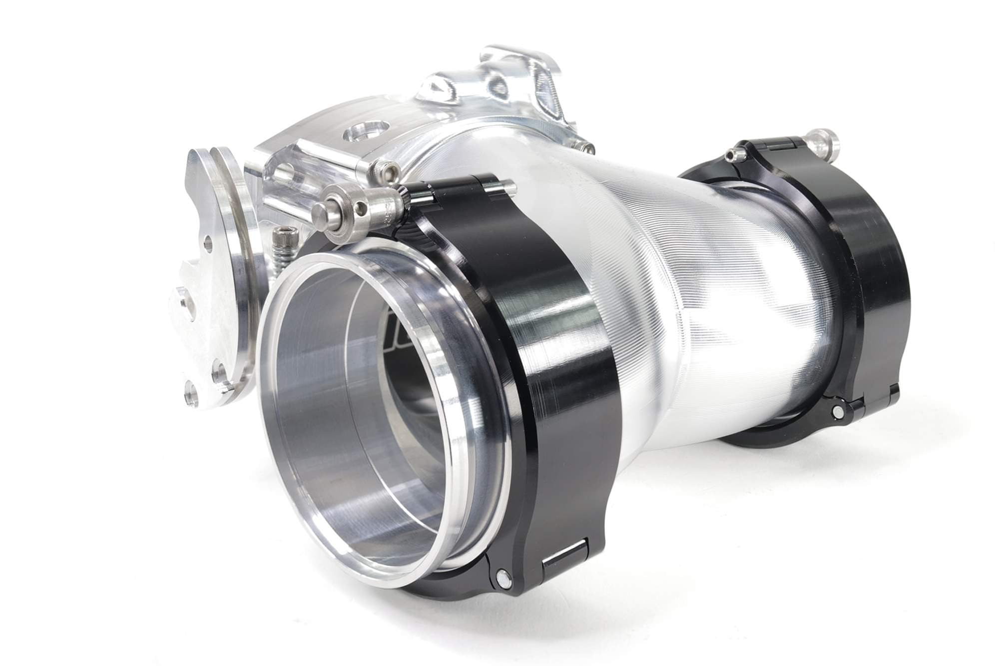 ICON 92/95mm Cable Drive Throttle Body (Bare Finish) - Interchangeable Connection - High Performance Upgrade for Chevy, Ford, Dodge - Perfect for Racing & Engine Builds
