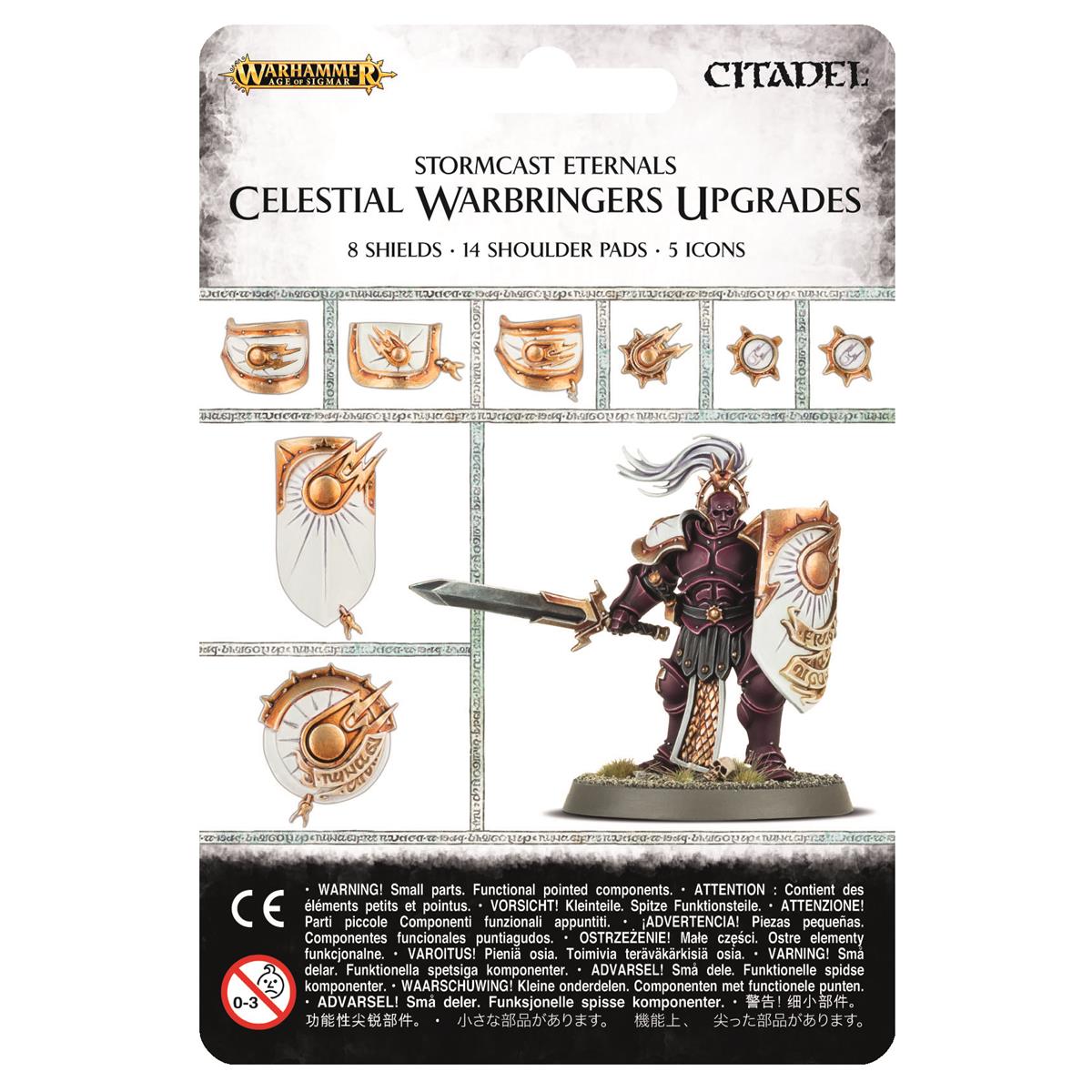 Age of Sigmar Stormcast Eternals: Celestial Warbringers Upgrades - Warhammer Miniatures for Tabletop Gaming & Collecting