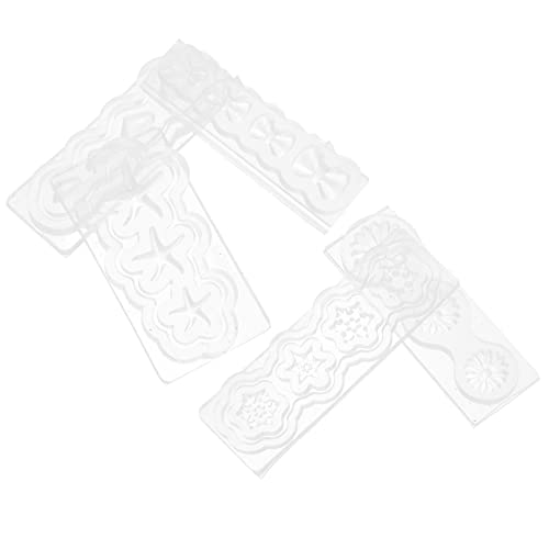 FOMIYES 5Pcs 3D Silicone Nail Art Molds for Resin Casting - DIY Nail Decorations, Nail Art Designs, and Creative Nail Accessories - Perfect for Manicures, Pedicures, and Nail Art Enthusiasts