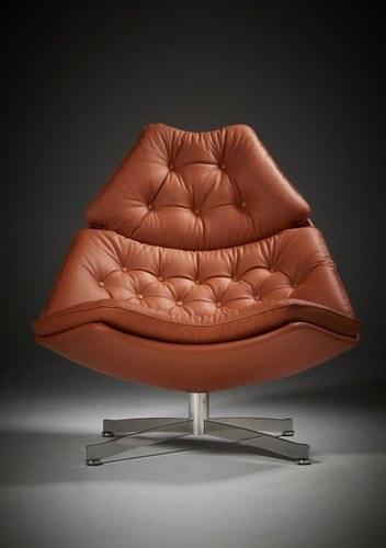 F587 Lounge Chair by Artifort - Modern Mid-Century Design Armchair for Living Room, Office & Lounge - Perfect for Relaxing, Reading & Home Decor