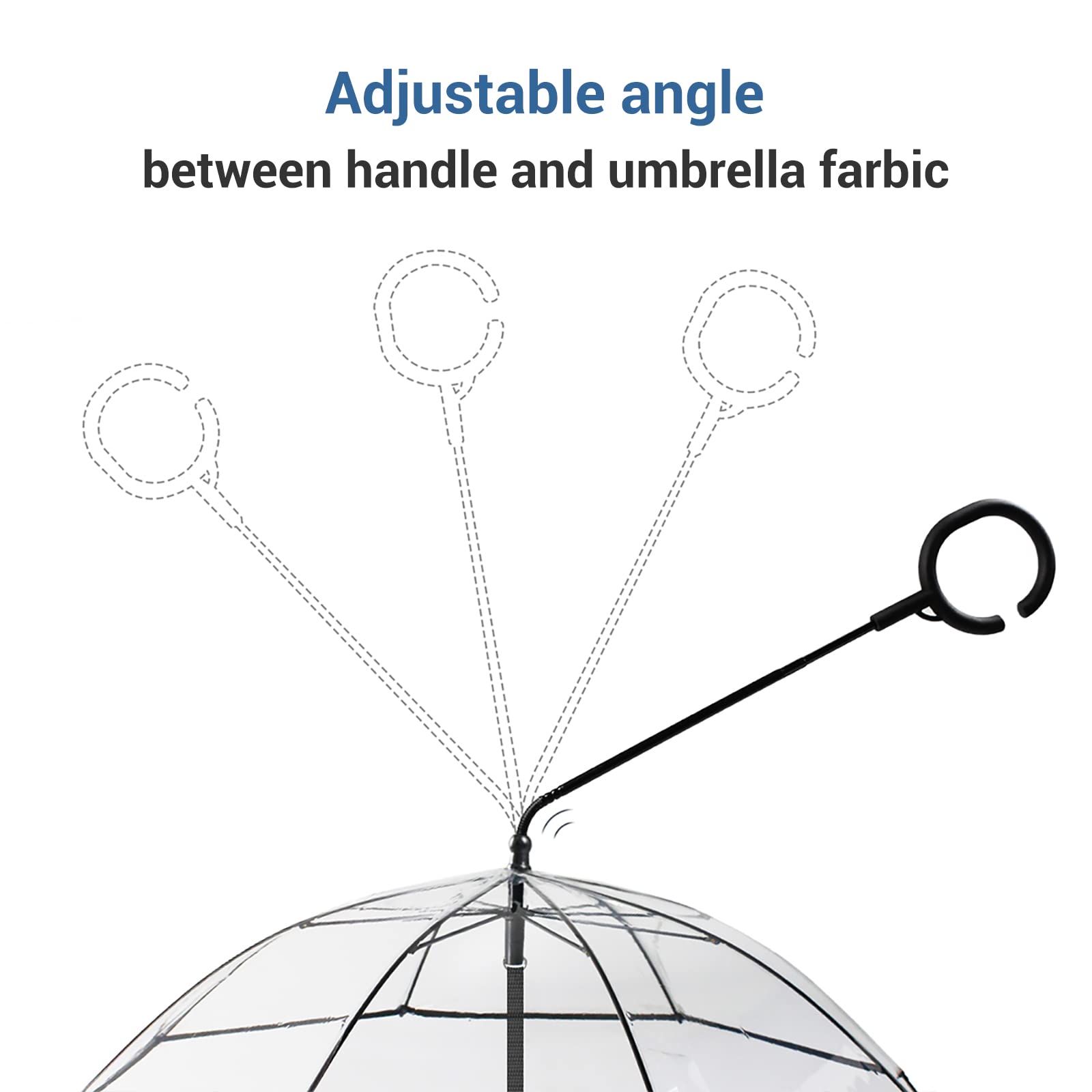 Waterproof Pet Umbrella for Small Dogs - Adjustable Leash & Lightweight Design - Perfect for Rainy Day Walks, Outdoor Adventures & Travel Accessories