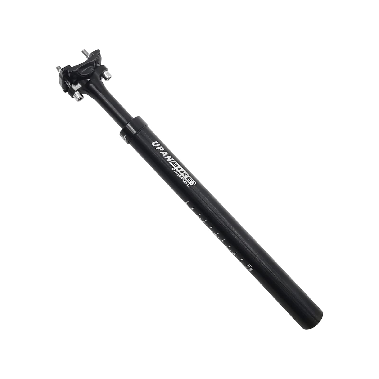 UPANBIKE 400mm Bike Suspension Seatpost - Shock Absorber Seat Post for Mountain Bike, BMX & Road Bike - Compatible with φ27.2mm/28.6mm/30.9mm/31.6mm - Perfect for Off-Road Cycling, Commuting & Bumpy Trails