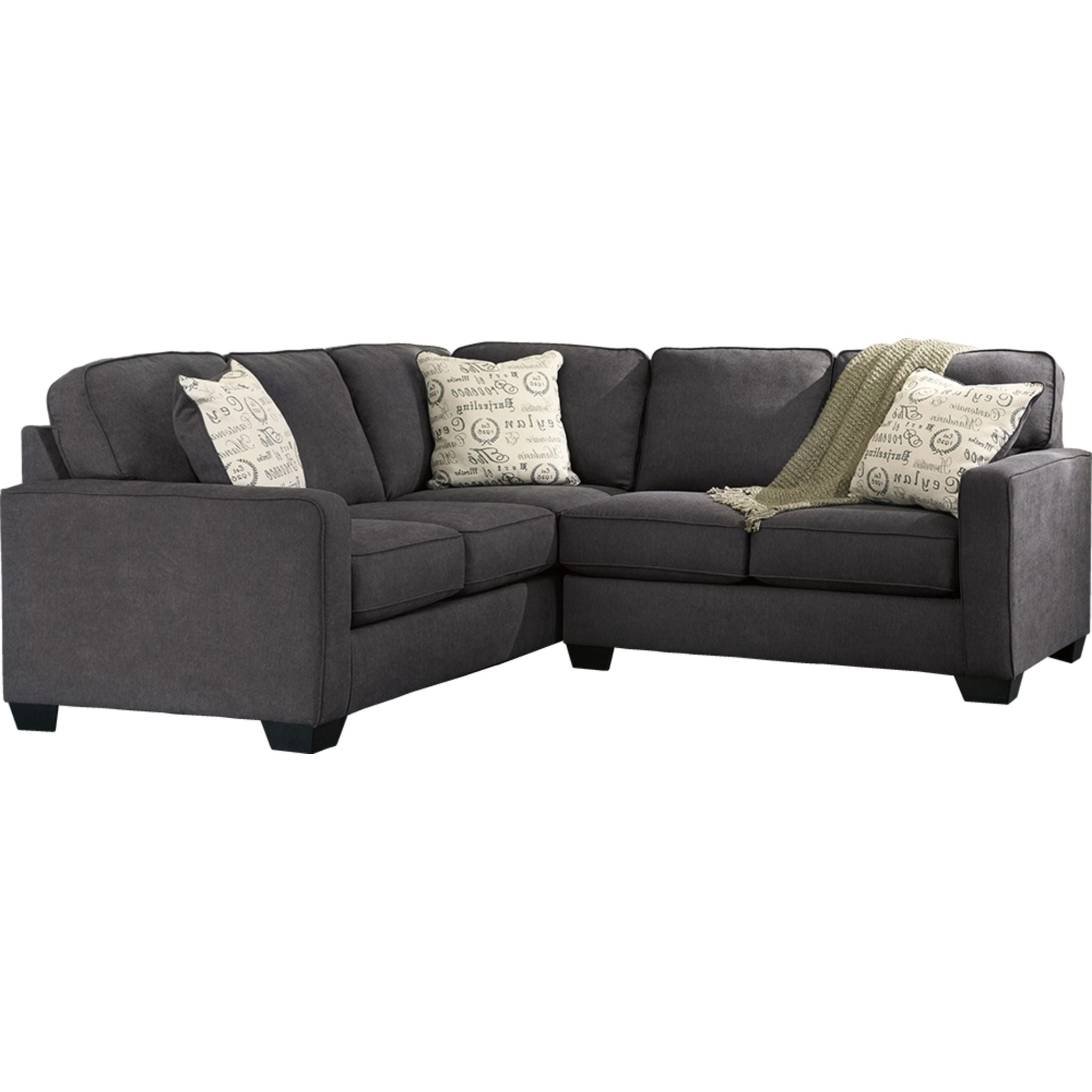 Alenya 2-Piece Modern Sectional Sofa Set with Reversible Chaise - Comfortable L-Shaped Couch for Living Room, Apartment & Small Spaces