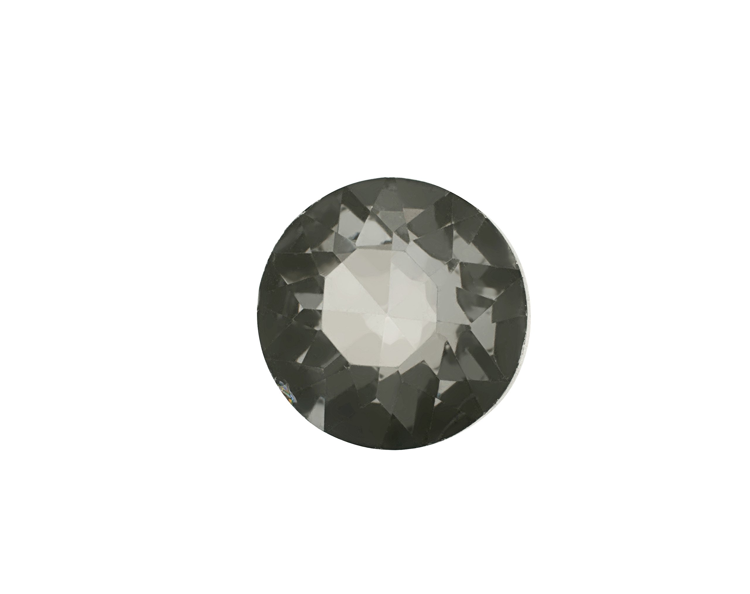 12-Piece Greige Cabochon Rhinestone Set - Round Cut with Foil Back, 10x3.5mm (3-Pack Bundle) - Easy Glue-On for DIY Jewelry, Nail Art & Craft Projects - Save $2