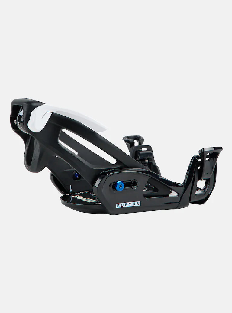 Burton Junior's Grom Step On Snowboard Bindings 2025 - Kids Snowboard Bindings for Boys & Girls | Easy On/Off Design | Perfect for Young Riders & Beginners on Mountain Slopes