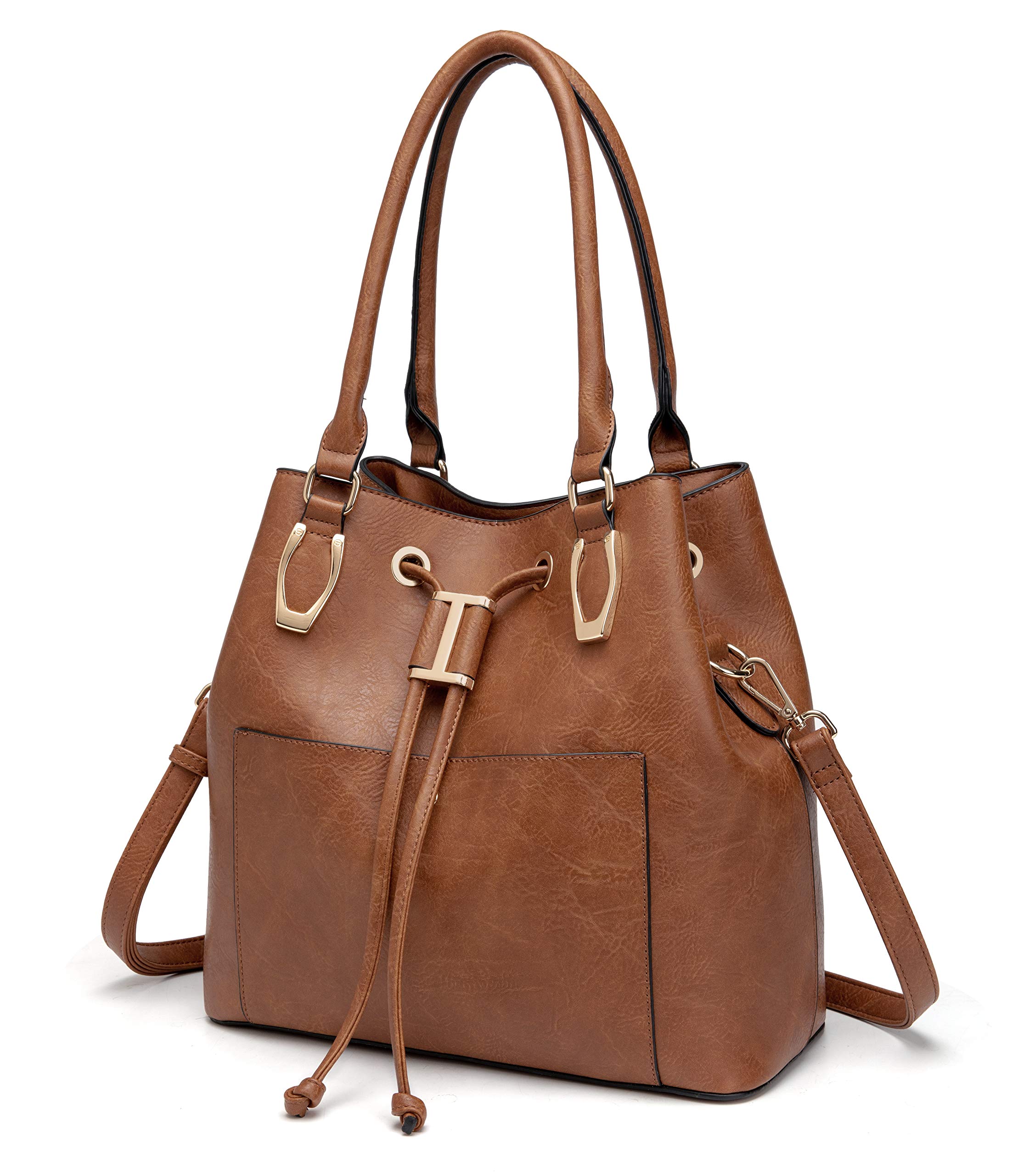 LJOSEIND Women's Designer Hobo Handbag - Large Crossbody Bucket Bag Shoulder Purse for Work, Travel & Everyday Use