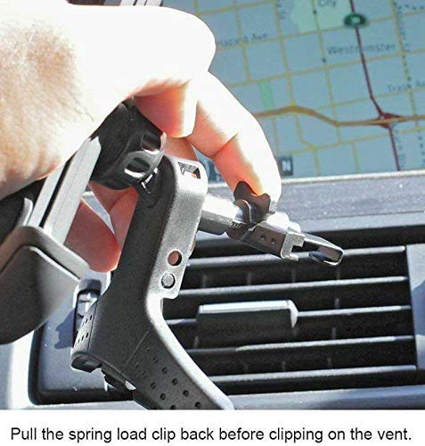 Universal Car Air Vent Phone Mount Holder for TCL 30 XE 5G & 30 V 5G - Secure Hands-Free Car Accessory for Safe Driving & GPS Navigation
