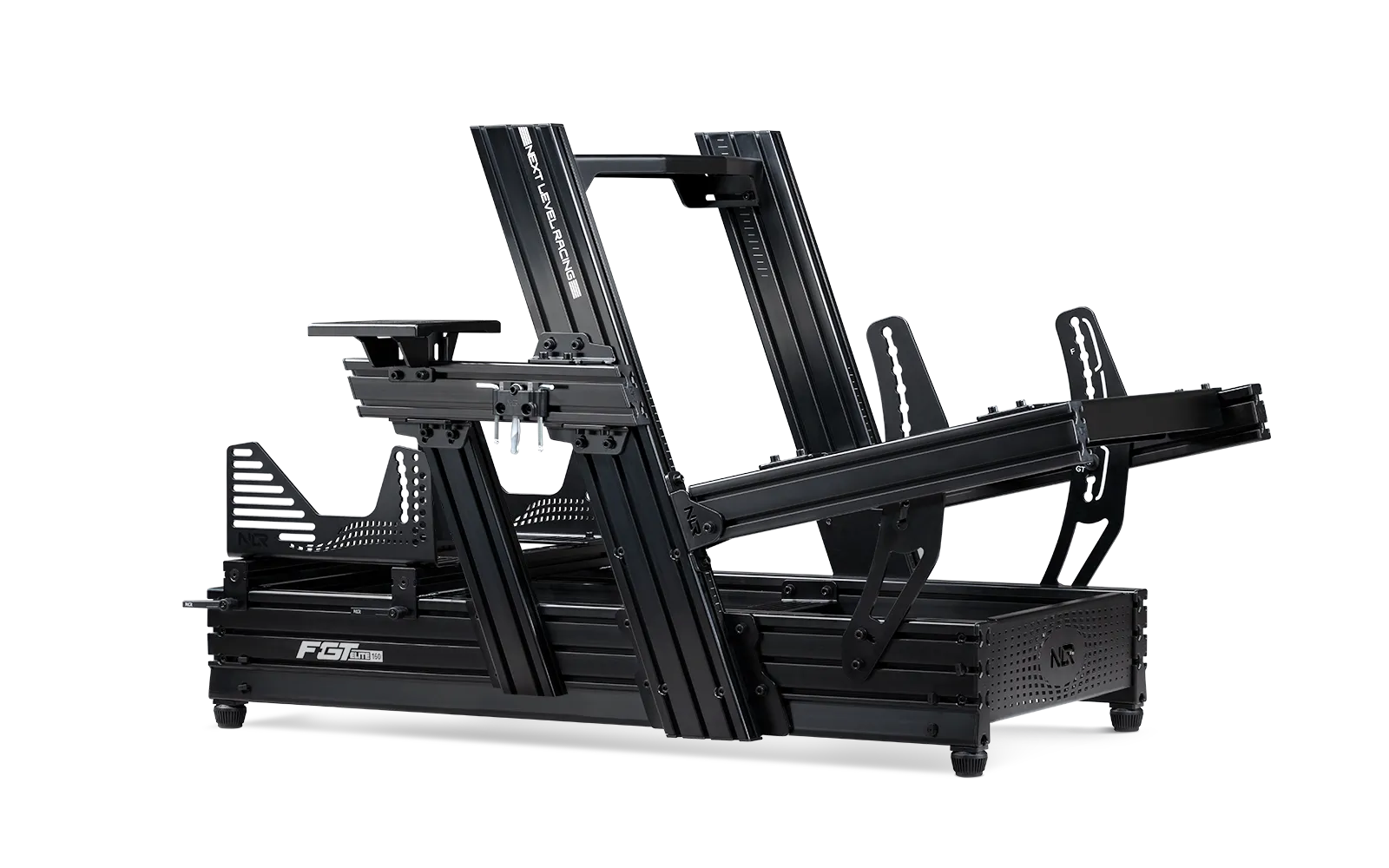 Next Level Racing F-GT Elite 160 Wheel Plate Edition - Premium Racing Simulator Cockpit Frame for PC & Console Gaming | Perfect for Home Racing Setup & Esports Training