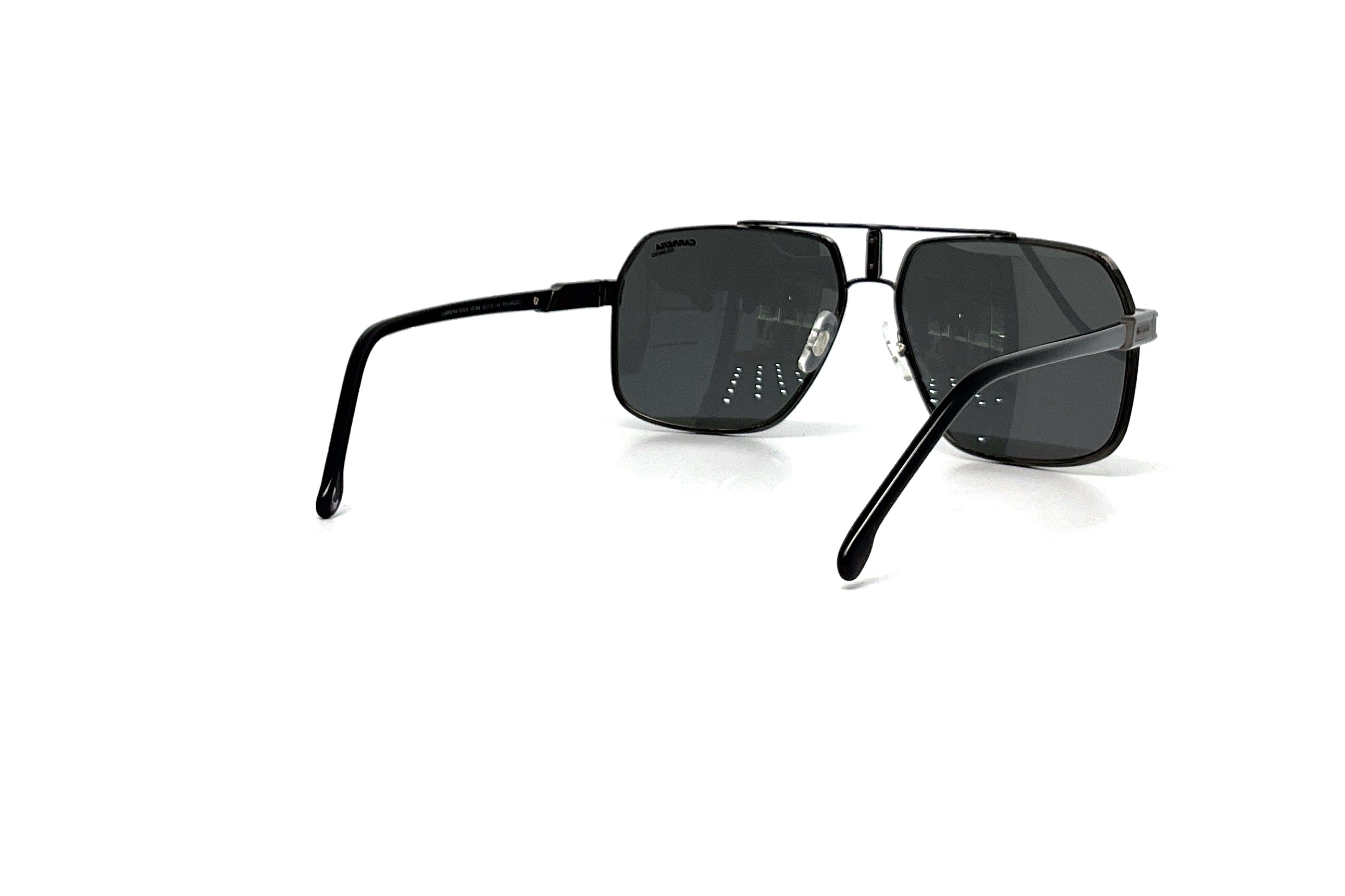 Carrera 1055/S Ruthenium Black Sunglasses - Polarized UV Protection for Men & Women - Perfect for Driving, Running & Outdoor Activities