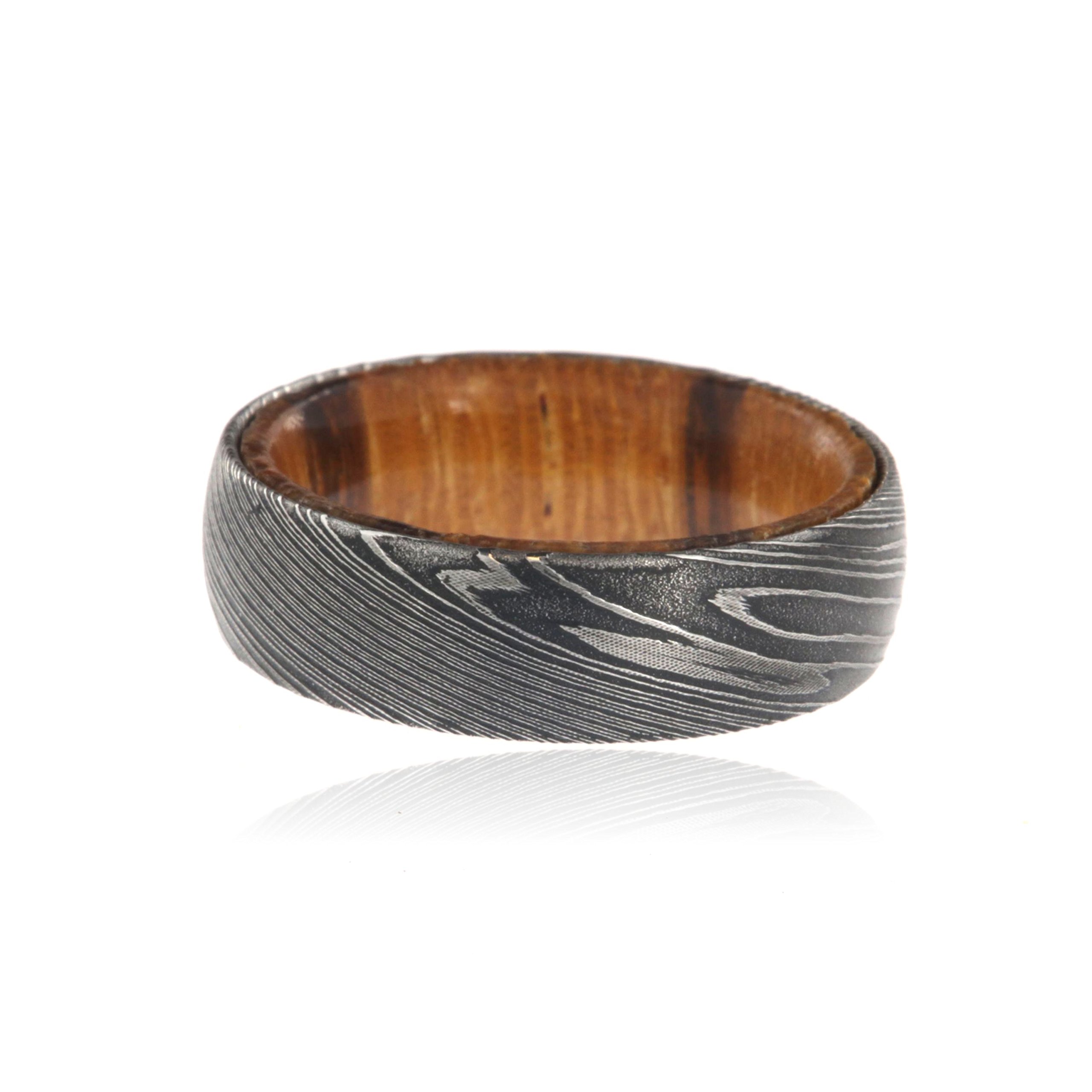 Authentic USA Made Men's Wedding Bands - Premium Tungsten or Titanium Rings with Comfort Fit & Wood Gift Box - Perfect for Engagements, Anniversaries and Special Occasions