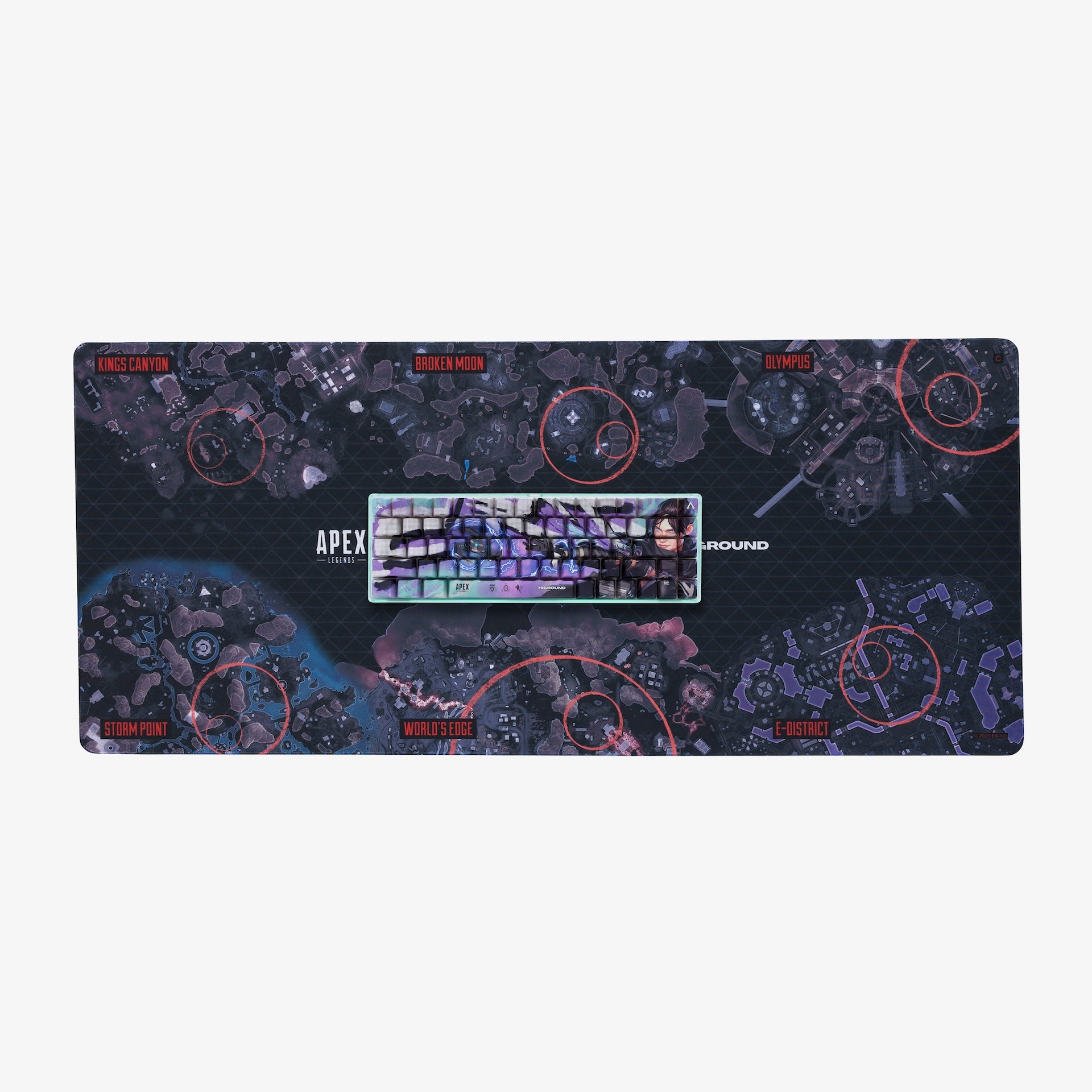 Apex Legends™ Gaming Mousepad XL - High Precision Minimap Design for Pro Gamers | Perfect for FPS, Battle Royale & Esports Tournaments
