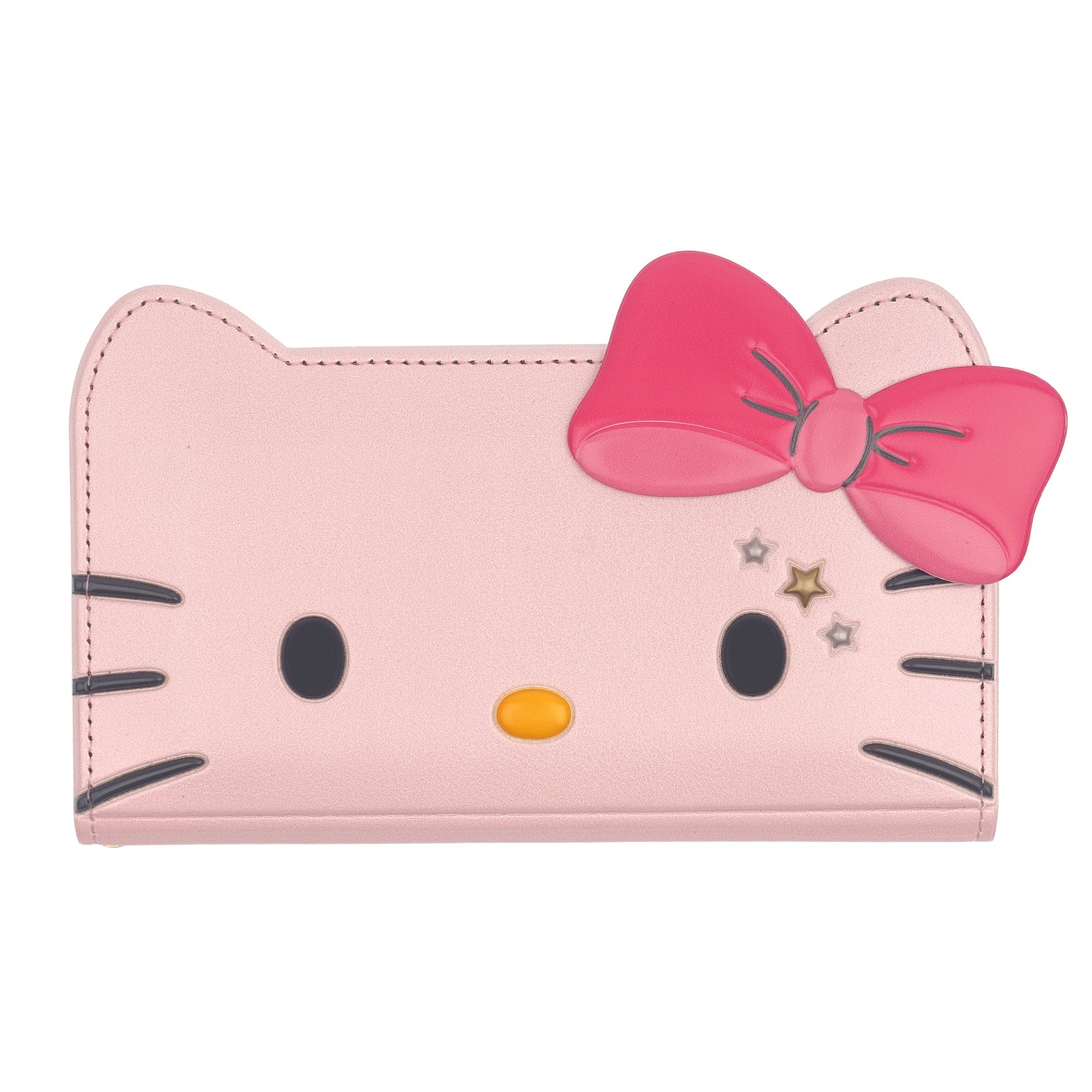 Premium iPhone 12 Pro Max Case (6.7inch) - HKT Diary Wallet Flip Cover with Mirror & Card Slots | Twinkle Pink | Perfect for Everyday Use, Travel & Business Meetings