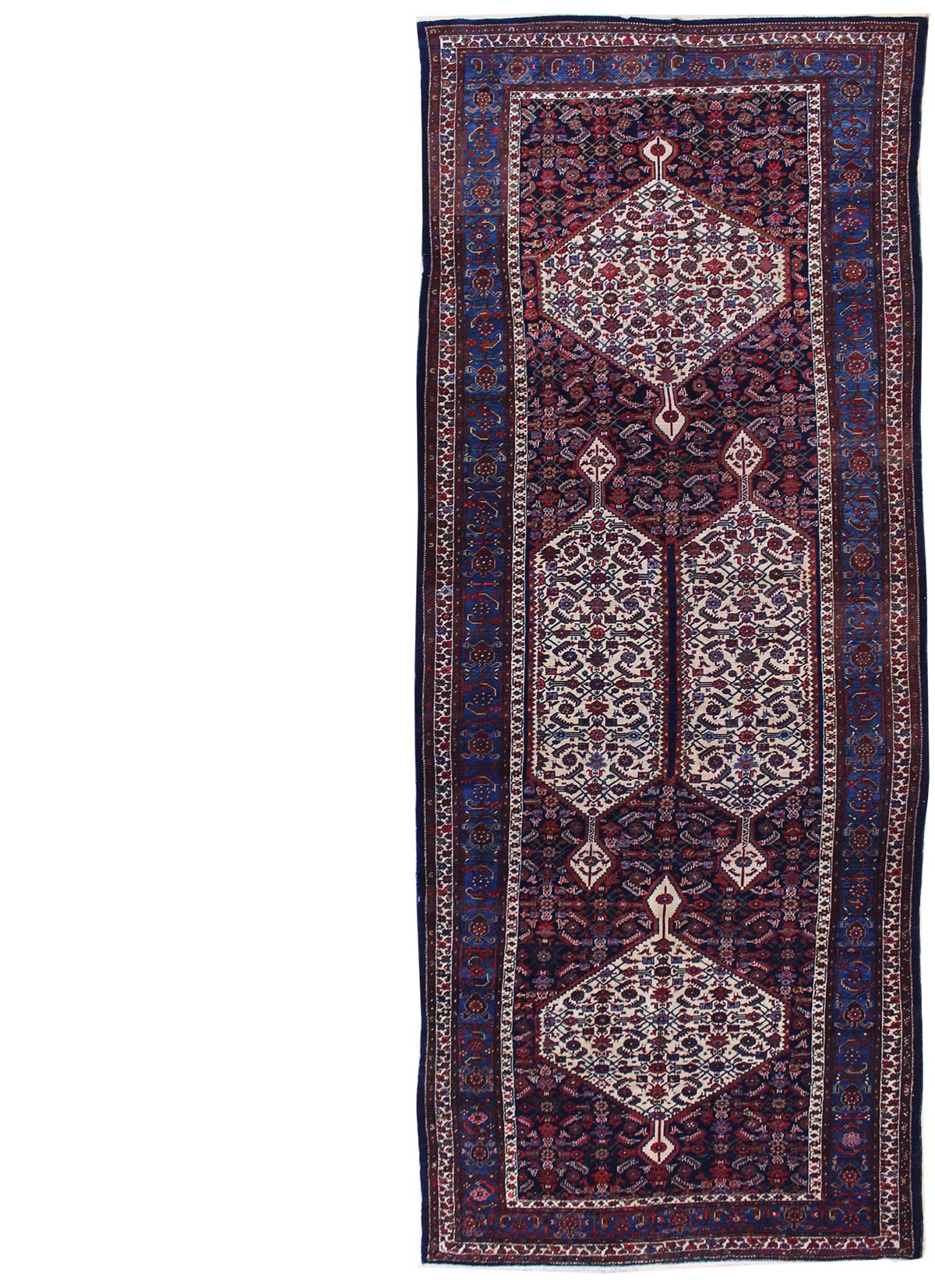 Vintage Malayer Handwoven Tribal Rug - Authentic Persian Tribal Design JF6685 for Boho Chic Living Room, Bedroom & Home Decor