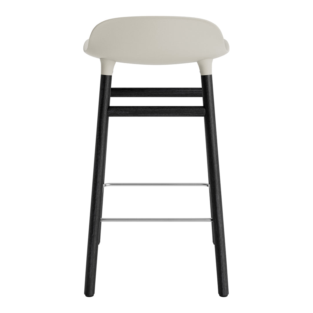 Modern Wooden Counter Stool with Sturdy Wood Legs - Perfect for Kitchen Islands, Bars, and Breakfast Nooks