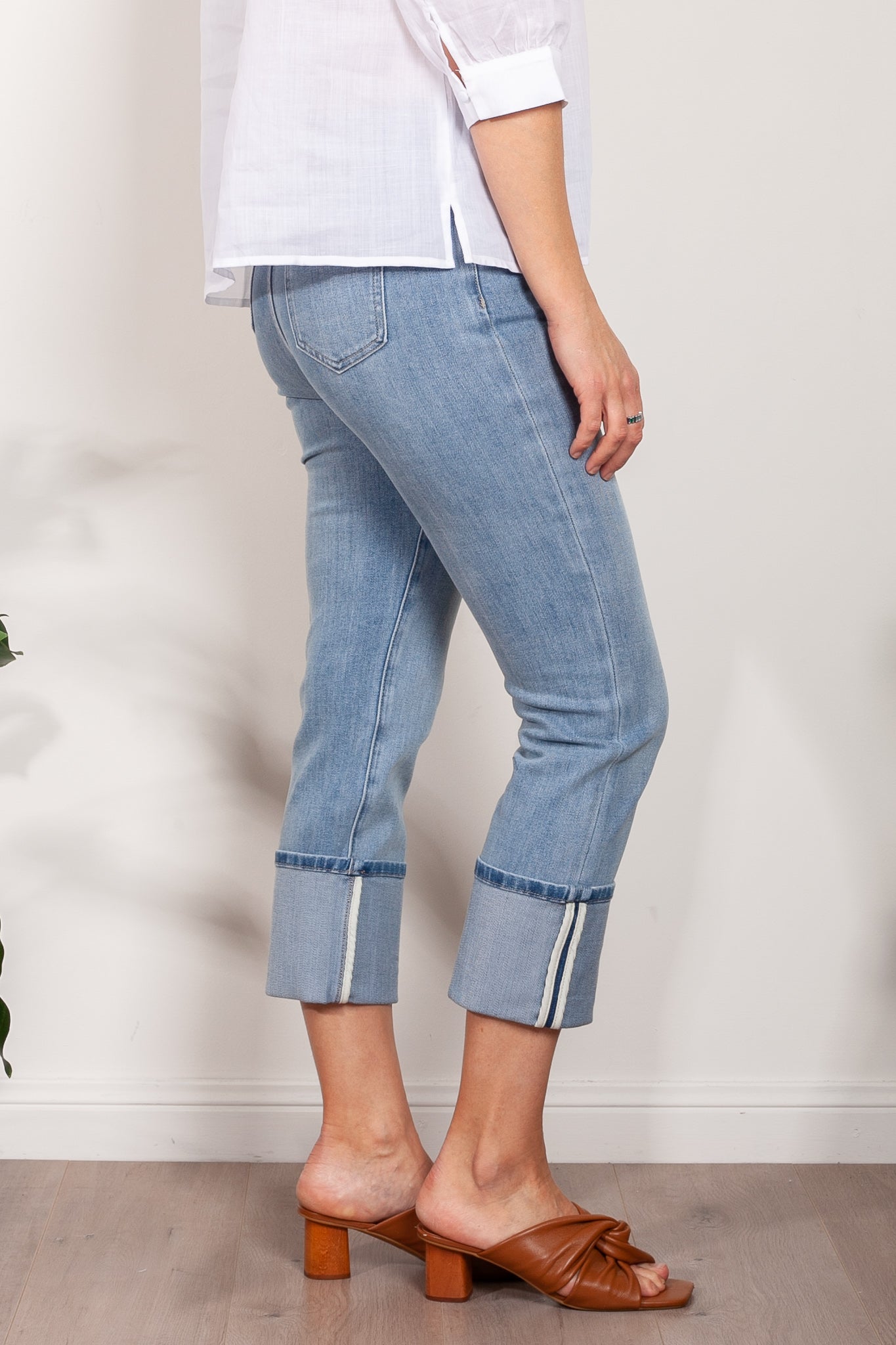 Zoe Kratzmann Women's High Waist Stretch Denim Journey Jeans - Perfect for Travel, Work & Casual Wear