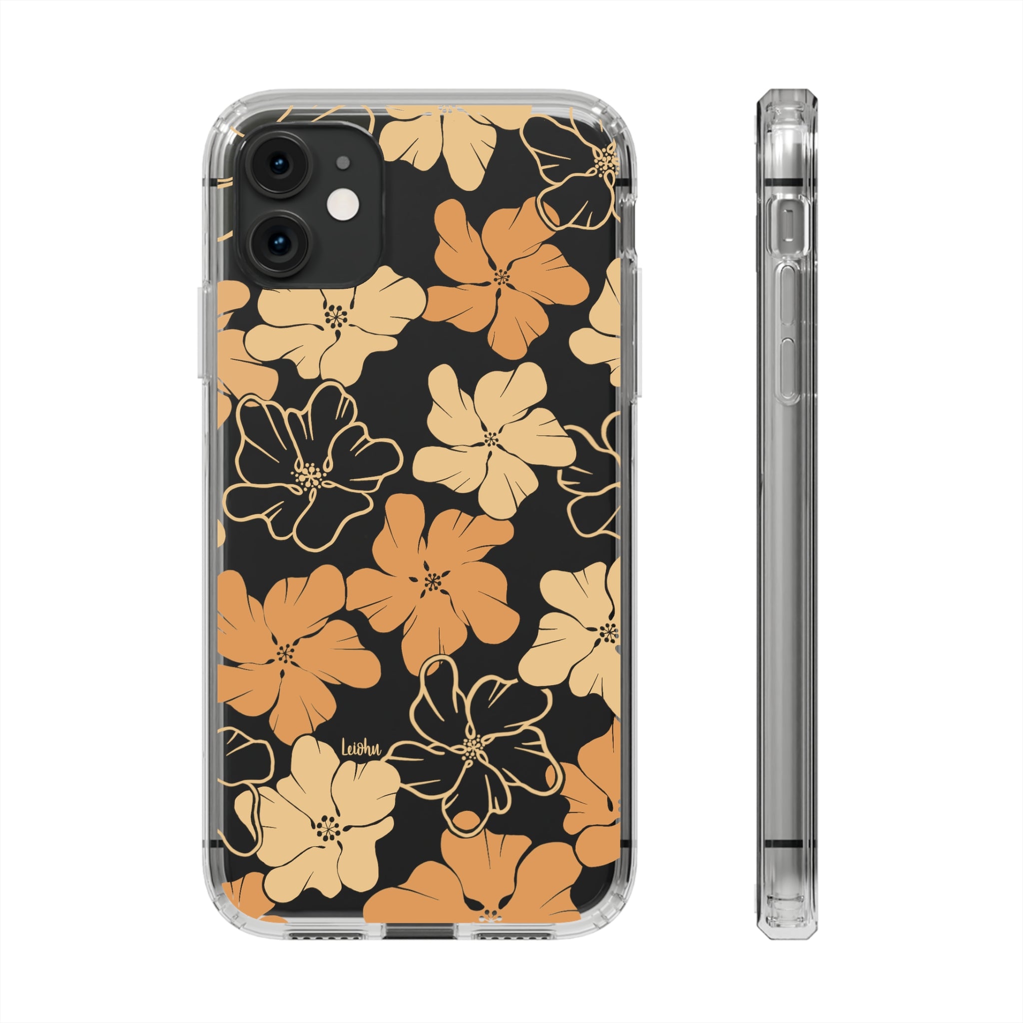 RETRO ILIMA Clear Phone Case - Slim Protective Cover for iPhone & Samsung - Perfect for Everyday Use & Travel