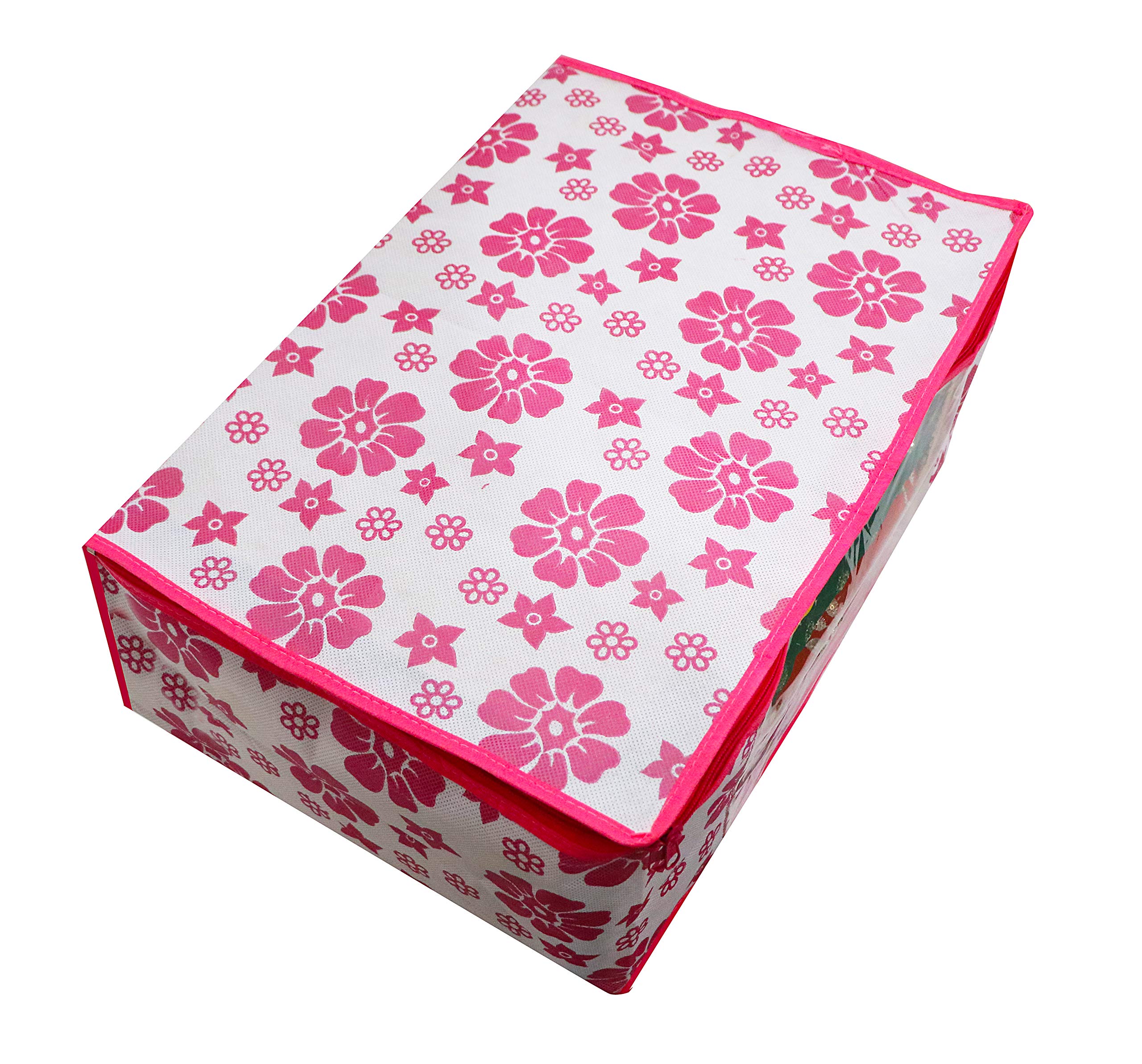 6-Pack Non-Woven Saree Cover Storage Bags for Clothes - Premium Fabric Protectors for Indian Ethnic Wear, Travel & Closet Organization