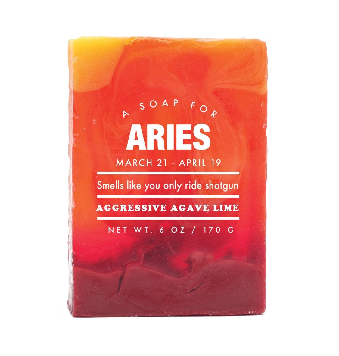 Aries Zodiac Bar Soap - Natural Handmade Soap for Aries Sign - Perfect for Birthday Gifts, Astrology Lovers & Self-Care Rituals