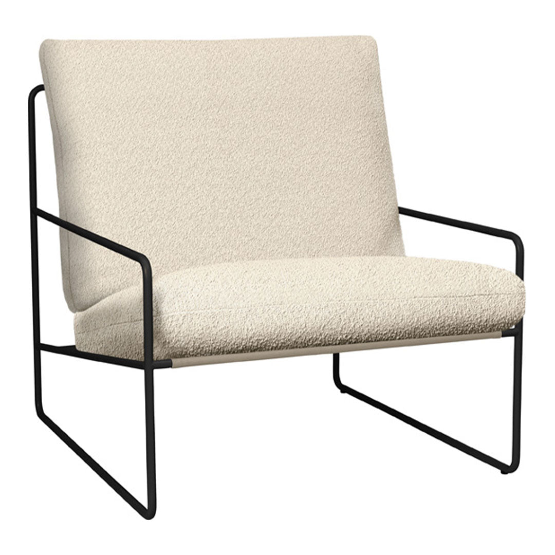 Premium Desert Dolce Outdoor Lounge Chair - Comfortable Patio Furniture for Poolside, Garden, and Backyard Relaxation