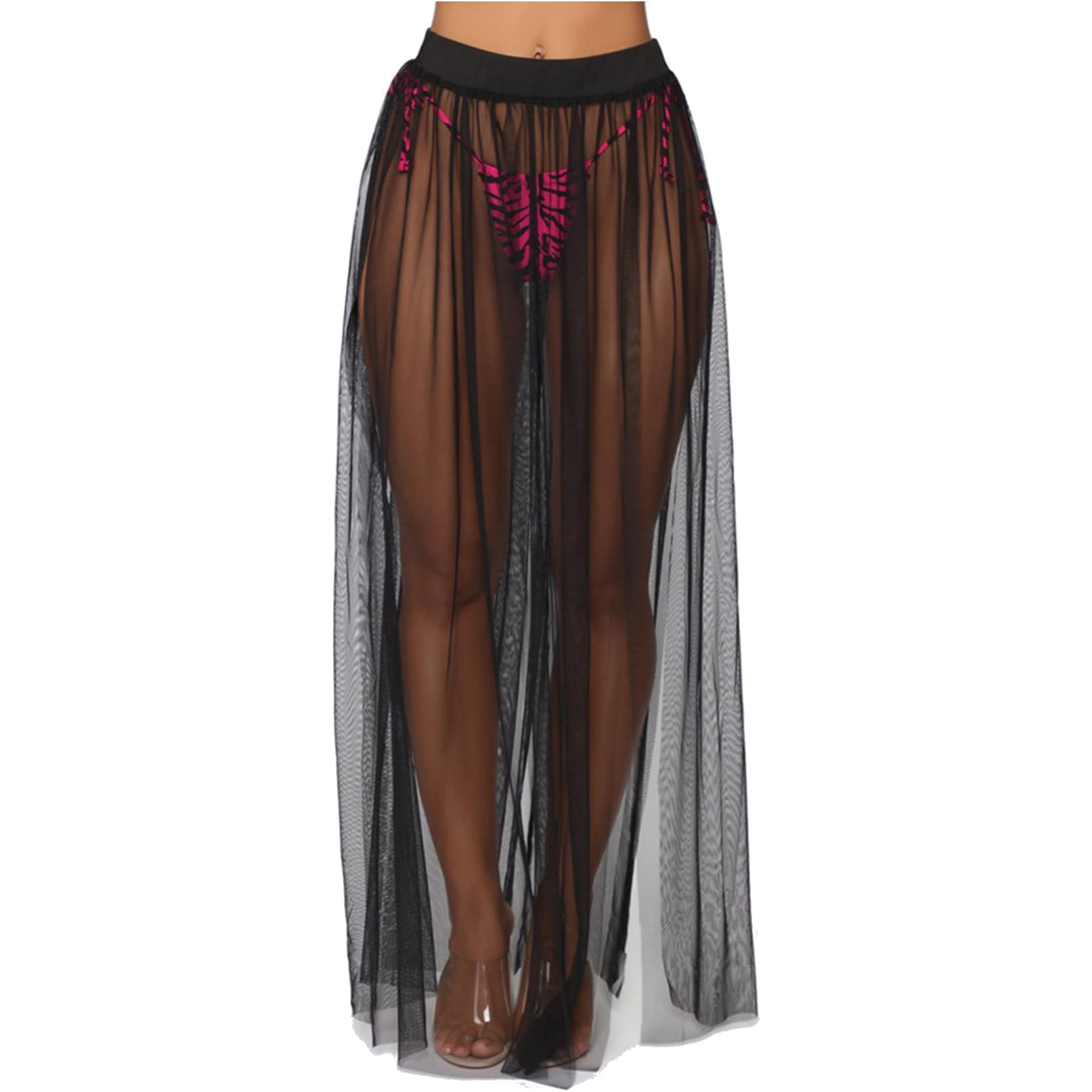 Fldy Women's Swimwear Cover Up - Long Beach Wrap Skirt, Bikini Sarong Pareo, Sundress for Pool, Vacation & Summer Outfits | Perfect for Beach, Resort & Tropical Getaways