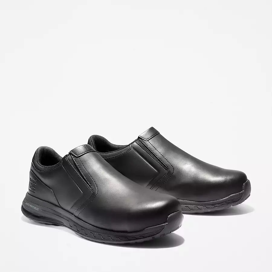 Timberland PRO Men's DRIVETRAIN Slip-On CSA Safety Work Shoes - Comfortable & Durable for Construction, Warehouse & Industrial Work