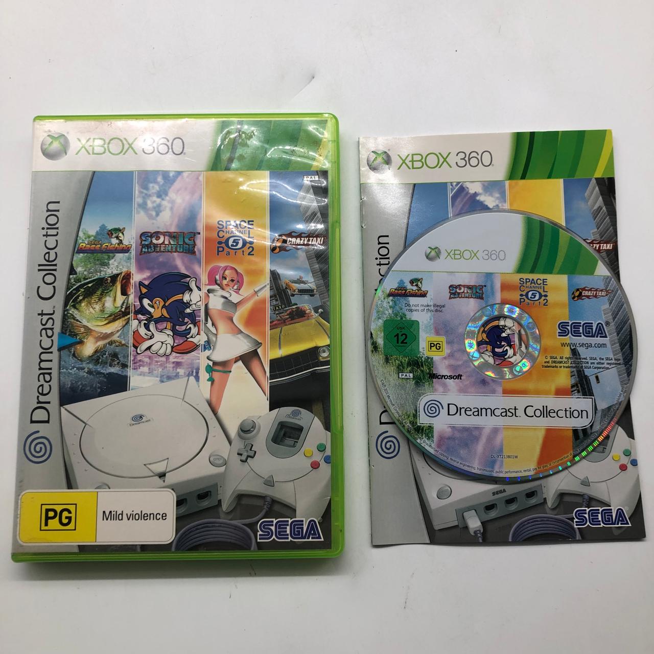 Dreamcast Collection Xbox 360 Game with Manual - PAL Version - Classic Retro Gaming for Collectors & Nostalgic Gamers - Perfect for Game Nights & Retro Gaming Events