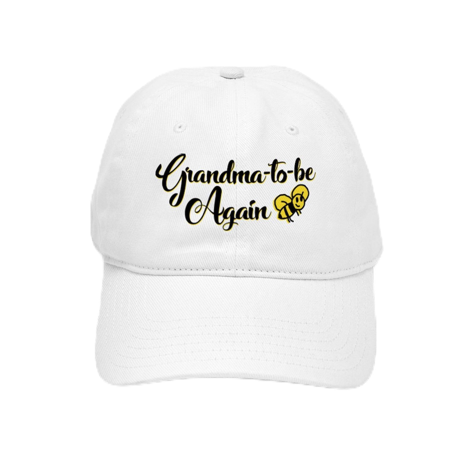 Grandma to Bee Baseball Cap - Adjustable & Unique Design for Beekeepers & Gardeners - Perfect for Outdoor Activities & Gifts