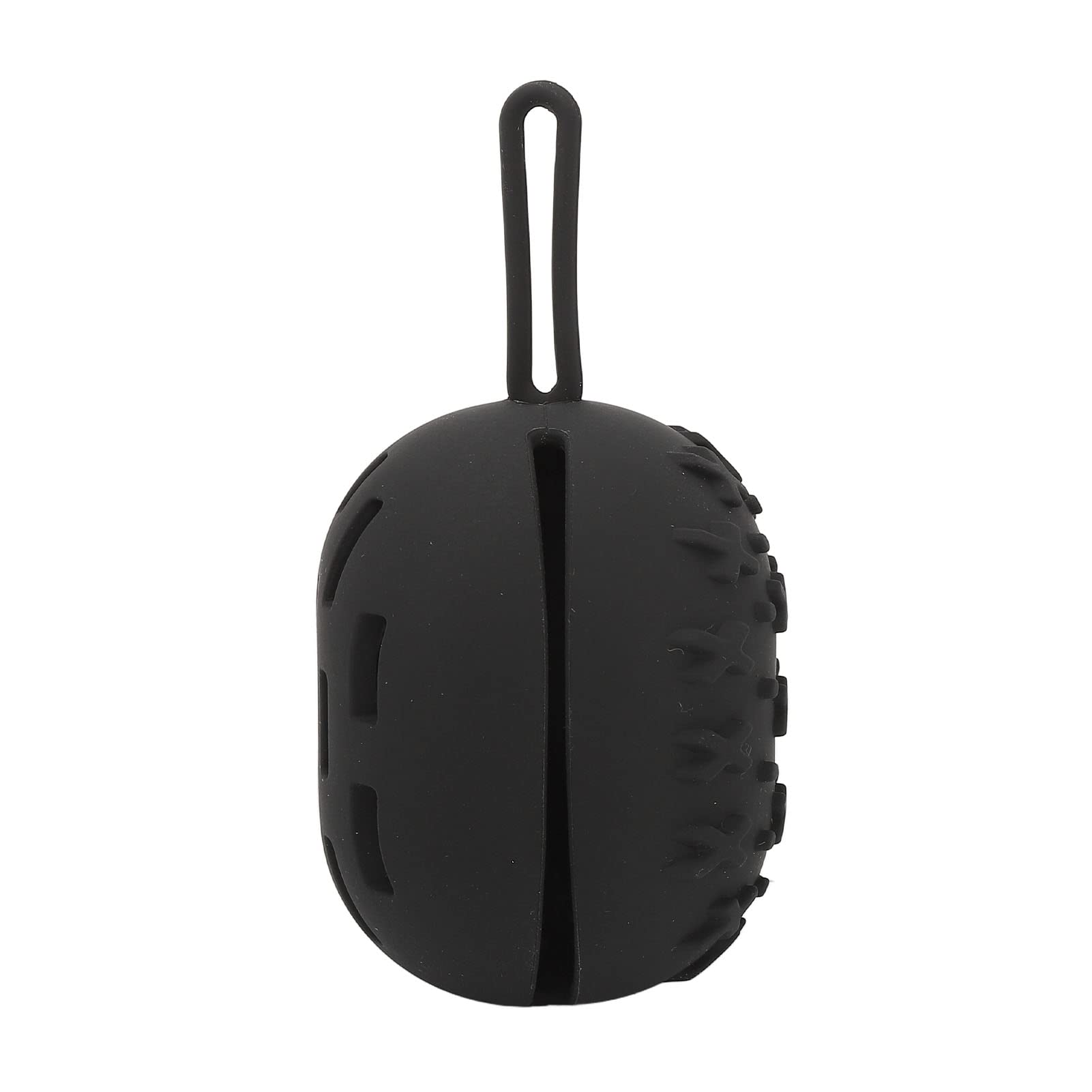 EXCLUZO Silicone Makeup Sponge Case - Breathable Blender Holder for Travel & Home Use (Black)