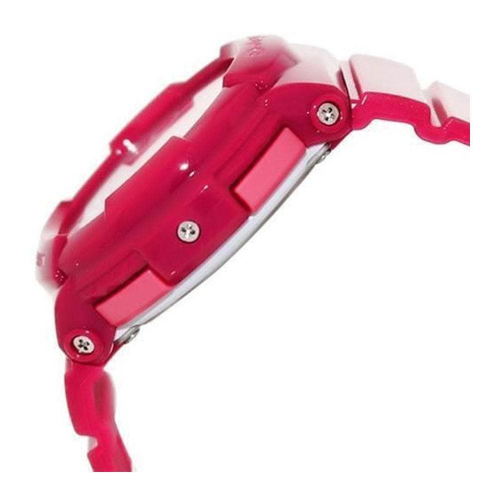 CASIO BABY-G BGA-130-4BDR Digital Quartz Pink Resin Women's Watch - Sporty & Stylish for Active Lifestyles, Gym & Outdoor Adventures