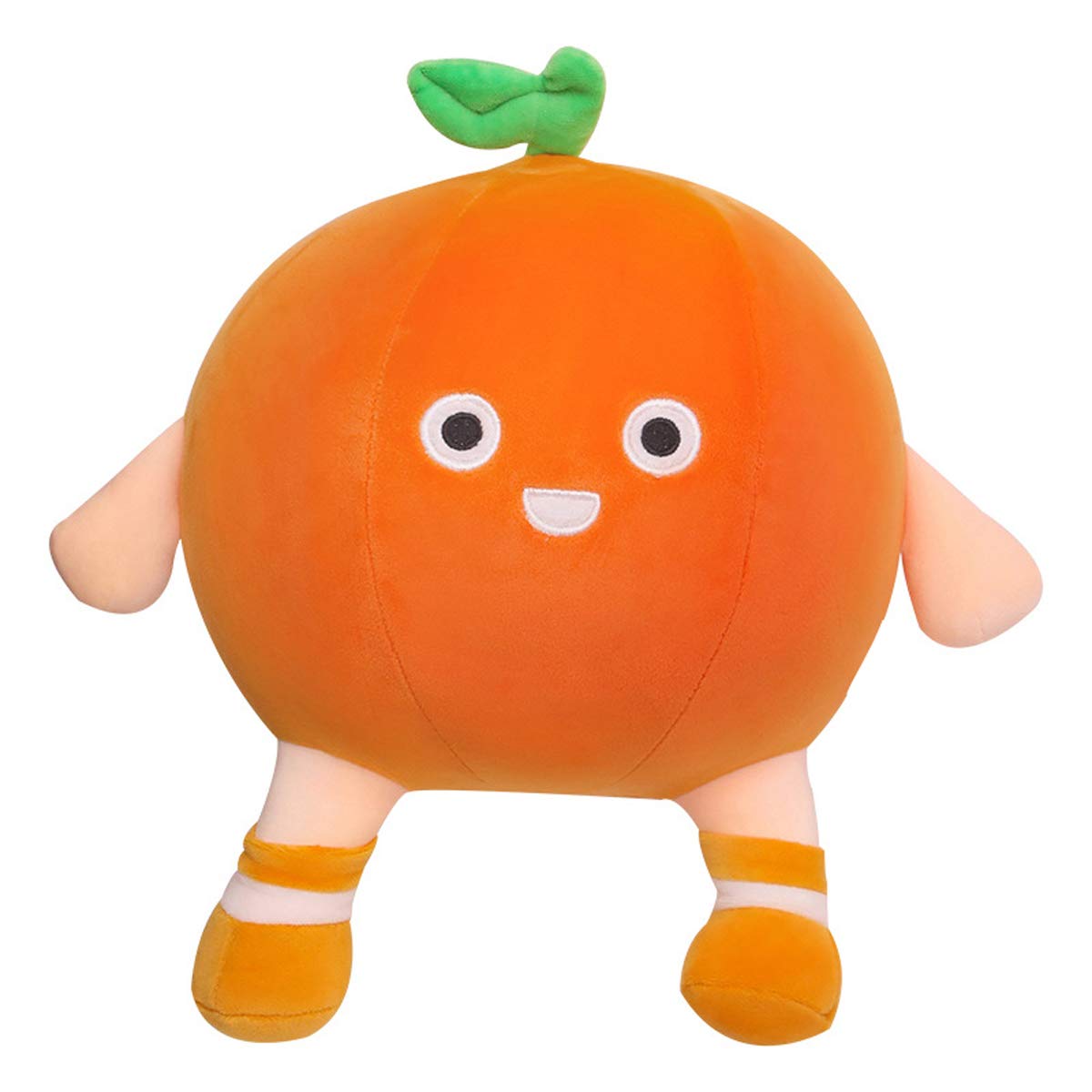 Soft Plush Orange Fruit Stuffed Animal Toy - 10