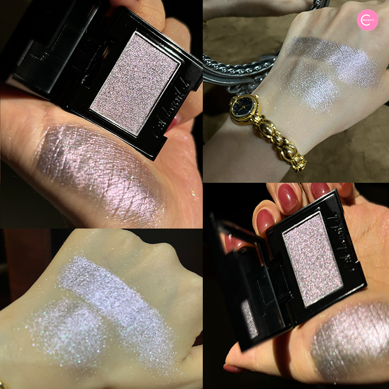 Coldnwild Silver Blue Mono Eyeshadow - Highly Pigmented Single Eyeshadow for Stunning Eye Makeup - Perfect for Party, Night Out & Special Occasions