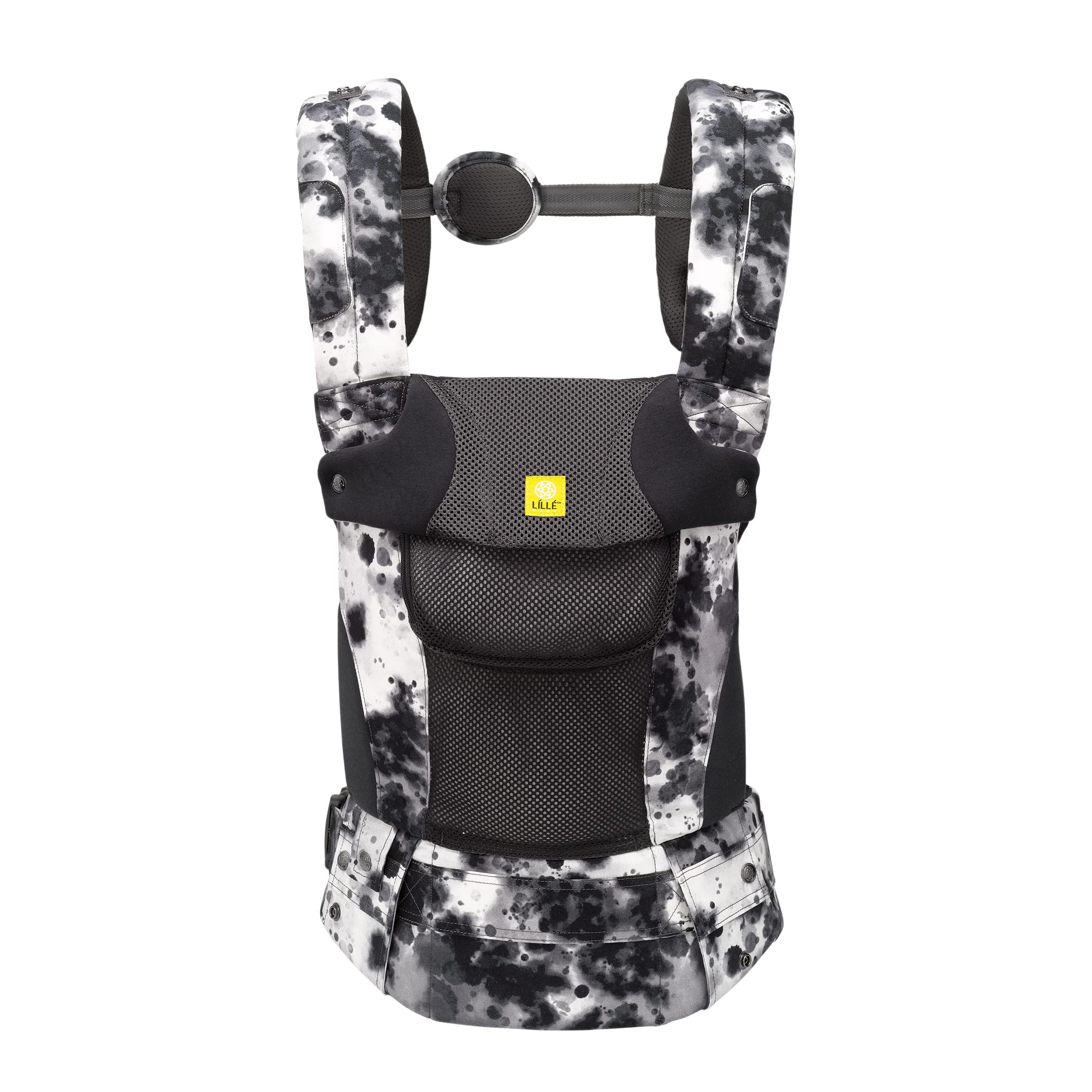 LÍLLÉbaby Complete Airflow Deluxe Ergonomic 6-in-1 Baby Carrier for Newborn to Toddler (7-45 lbs) - Adjustable Lumbar Support, 360° Baby Wearing, Inward & Outward Facing - Galaxy Space Dye | Perfect for Hiking, Shopping & Hands-Free Parenting