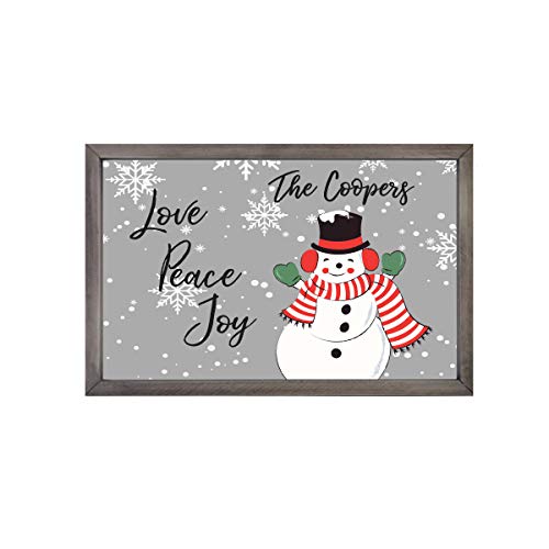 Grey 7x10 Personalized