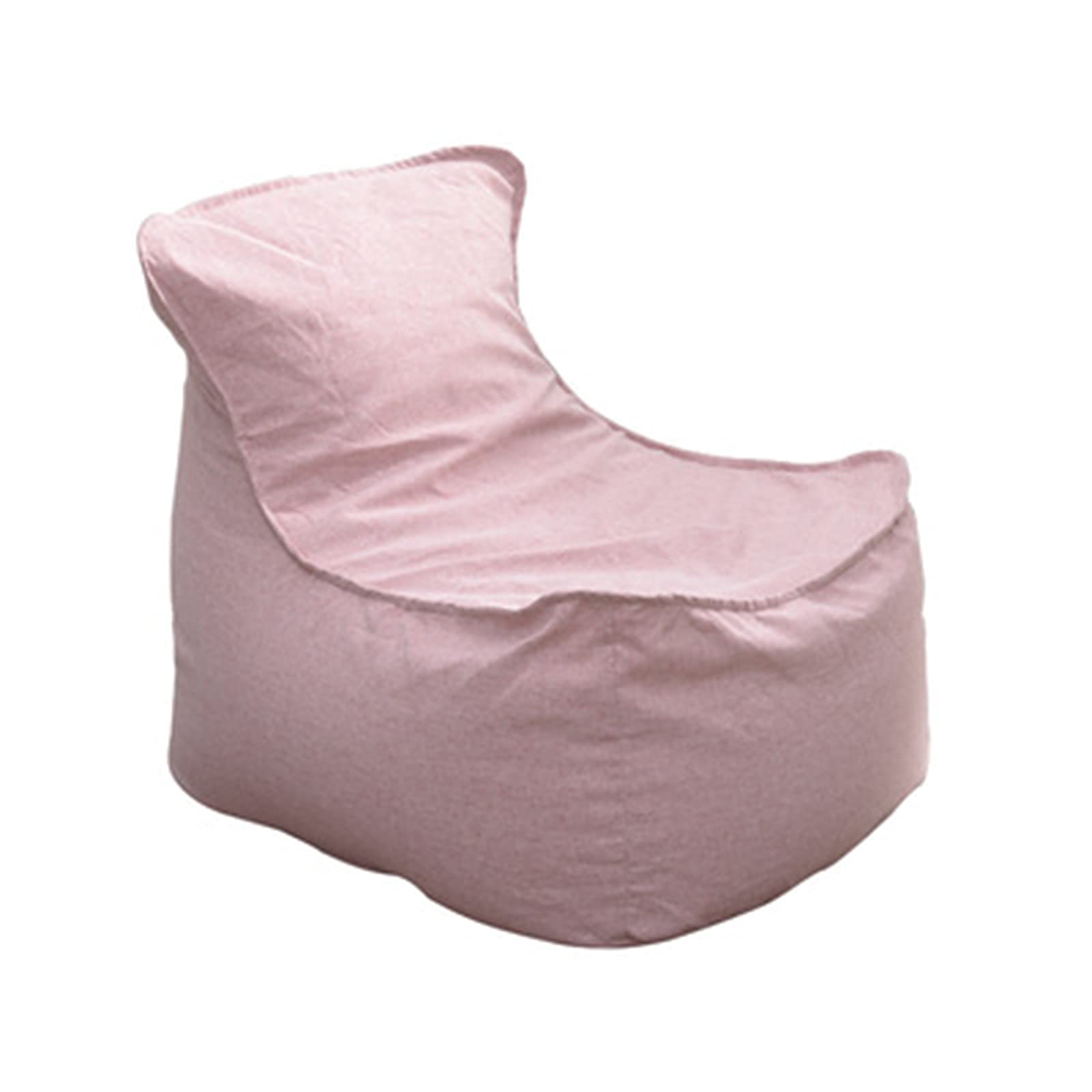 XJZKA Large Bean Bag Chair Cover Without Filler - Washable Cotton Linen Sofa Slipcover for Reading & Gaming (70x105x85cm) - Perfect for Adults & Kids in Living Rooms, Bedrooms & Play Areas