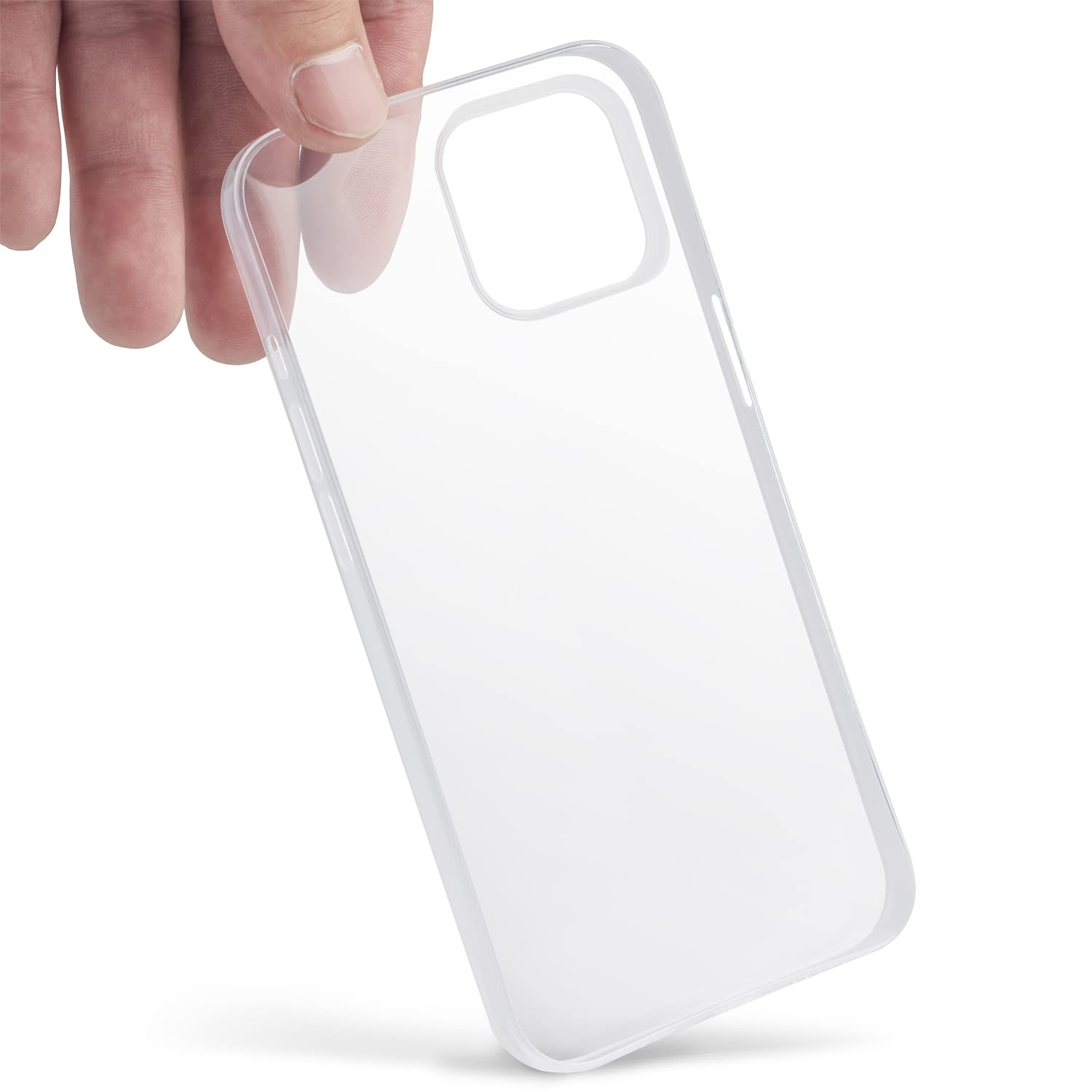 Ultra Thin Clear iPhone 12 Pro Max Case - Totallee Minimalist Transparent Cover | Slim Protection for Everyday Use & Travel