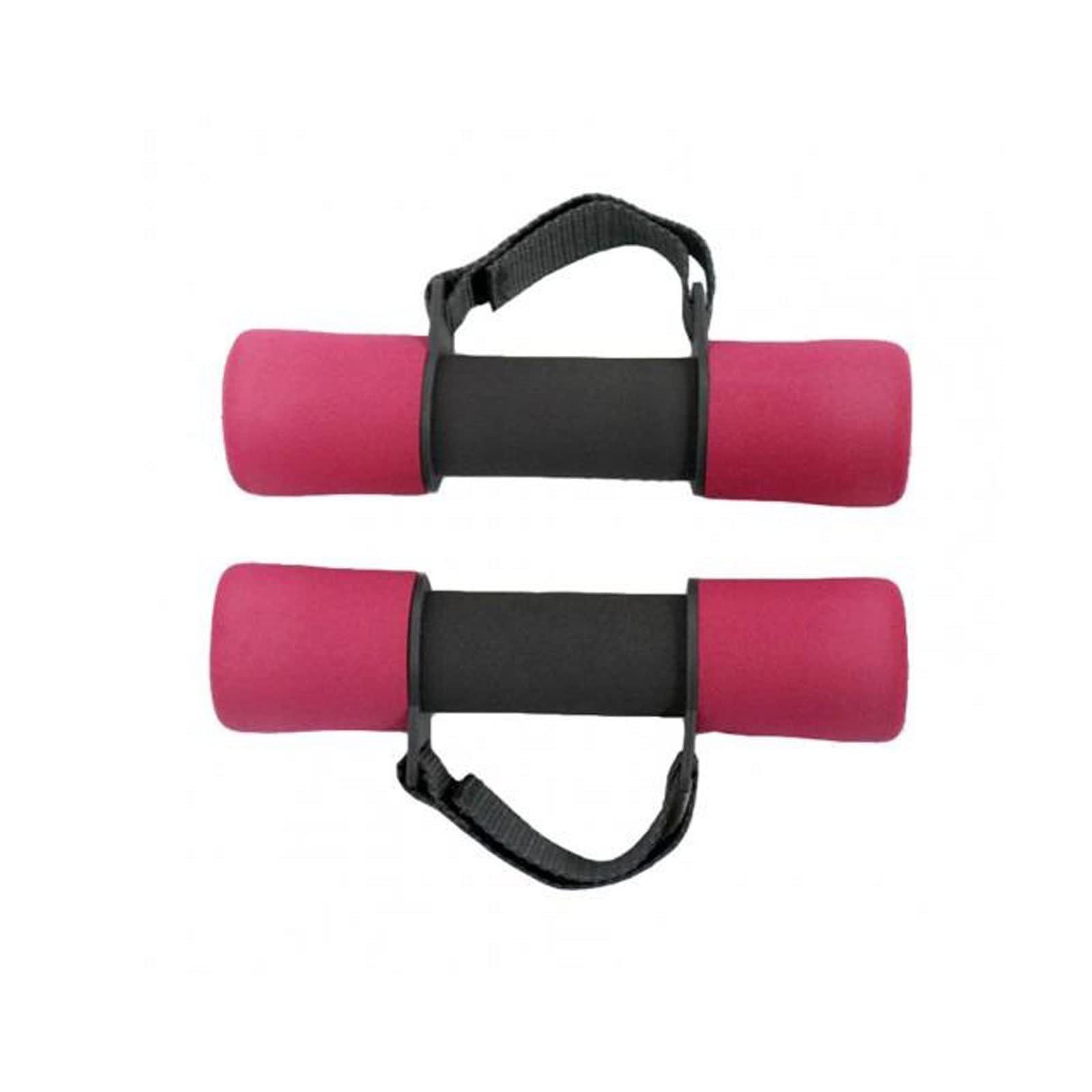 CHDWEY Adjustable Non-Slip Foam Dumbbell Set with Hand Straps - Round Head Home Gym Equipment for Strength Training & Fitness Workouts | Perfect for Home Exercise, Weight Lifting & Muscle Building