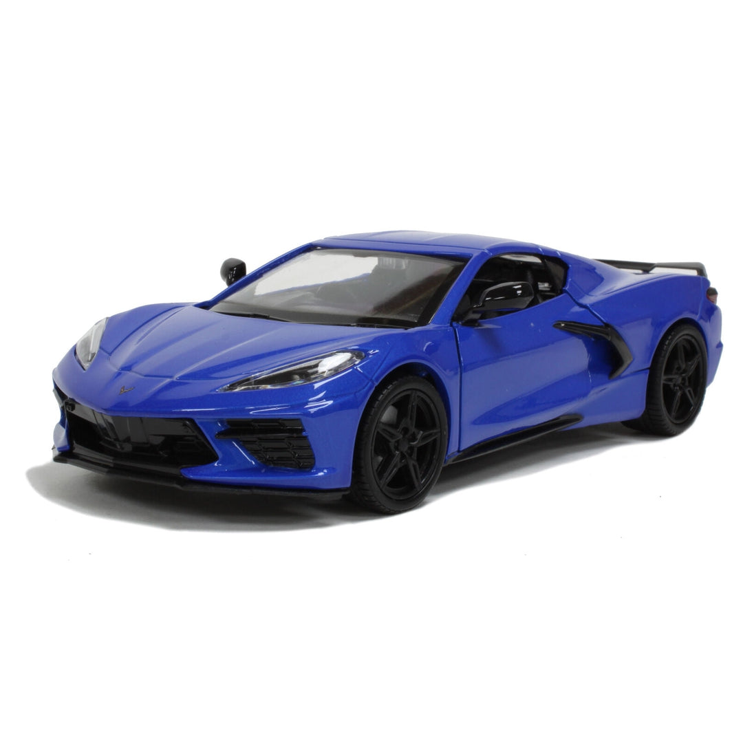 1:24 Scale 2020 Chevrolet Corvette C8 Diecast Model Car by Motor Max - Collectible Toy for Car Enthusiasts & Display for Home or Office Decor