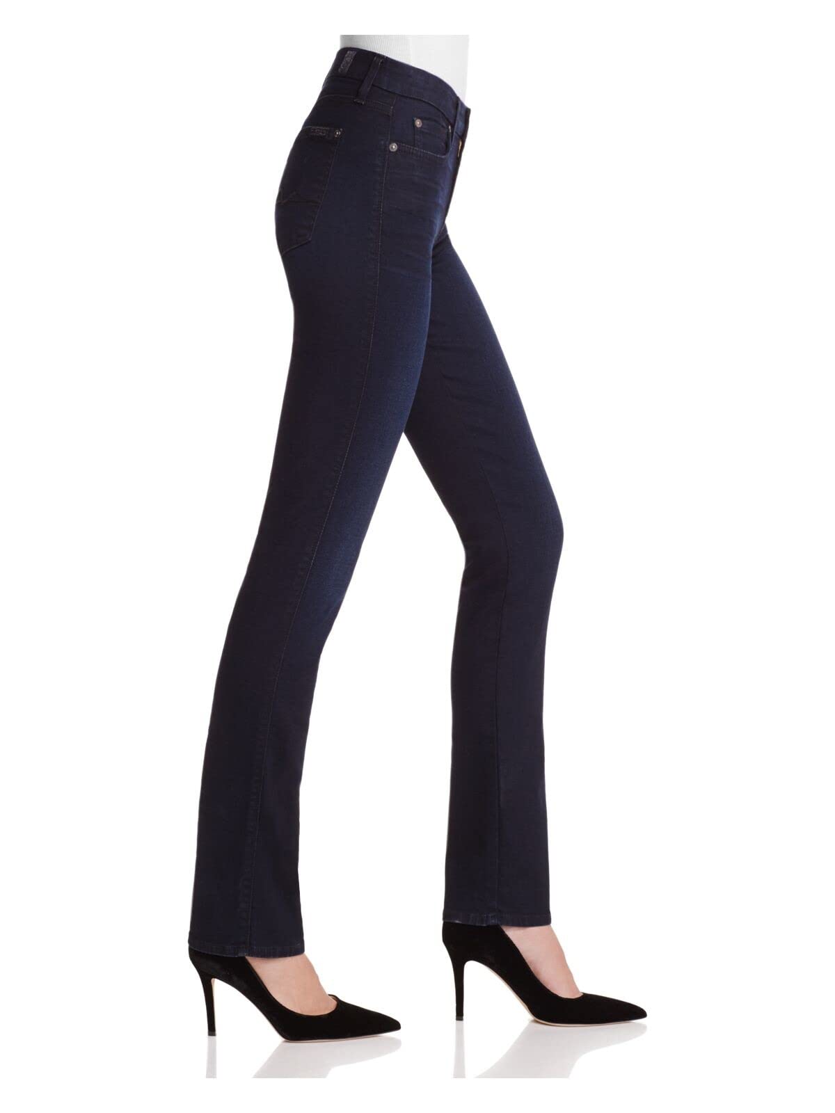 7 For All Mankind Women's Bootcut Jeans - Stretch Denim Pants for Casual & Work Wear | Comfortable Mid Rise Fit for Everyday Style