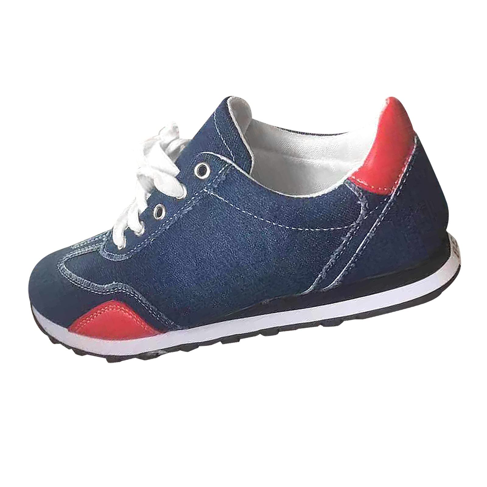 Women's Comfortable Casual Flats - Breathable Slip-On Golf & Dress Shoes for Business & Everyday Wear (Dark Blue, 7.5) | Perfect for Office, Travel & Walking