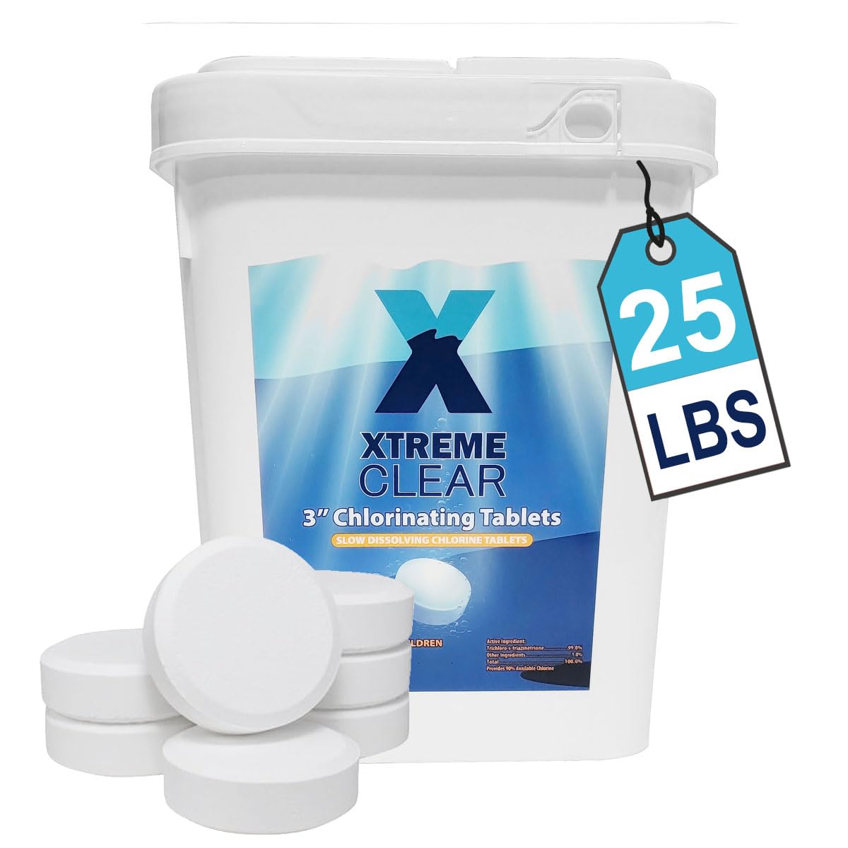 XtremeClear 25 lb Bucket of 3