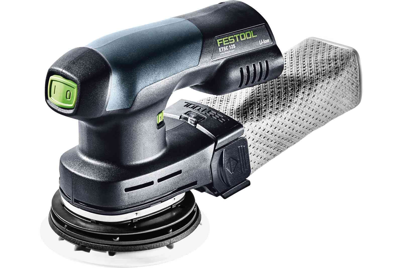 Festool 576822 5-Inch Cordless Random Orbit Sander ETSC 125-Basic - Professional Woodworking Tool for Sanding & Finishing | Perfect for DIY Projects, Furniture Refinishing & Smoothing Wood Surfaces
