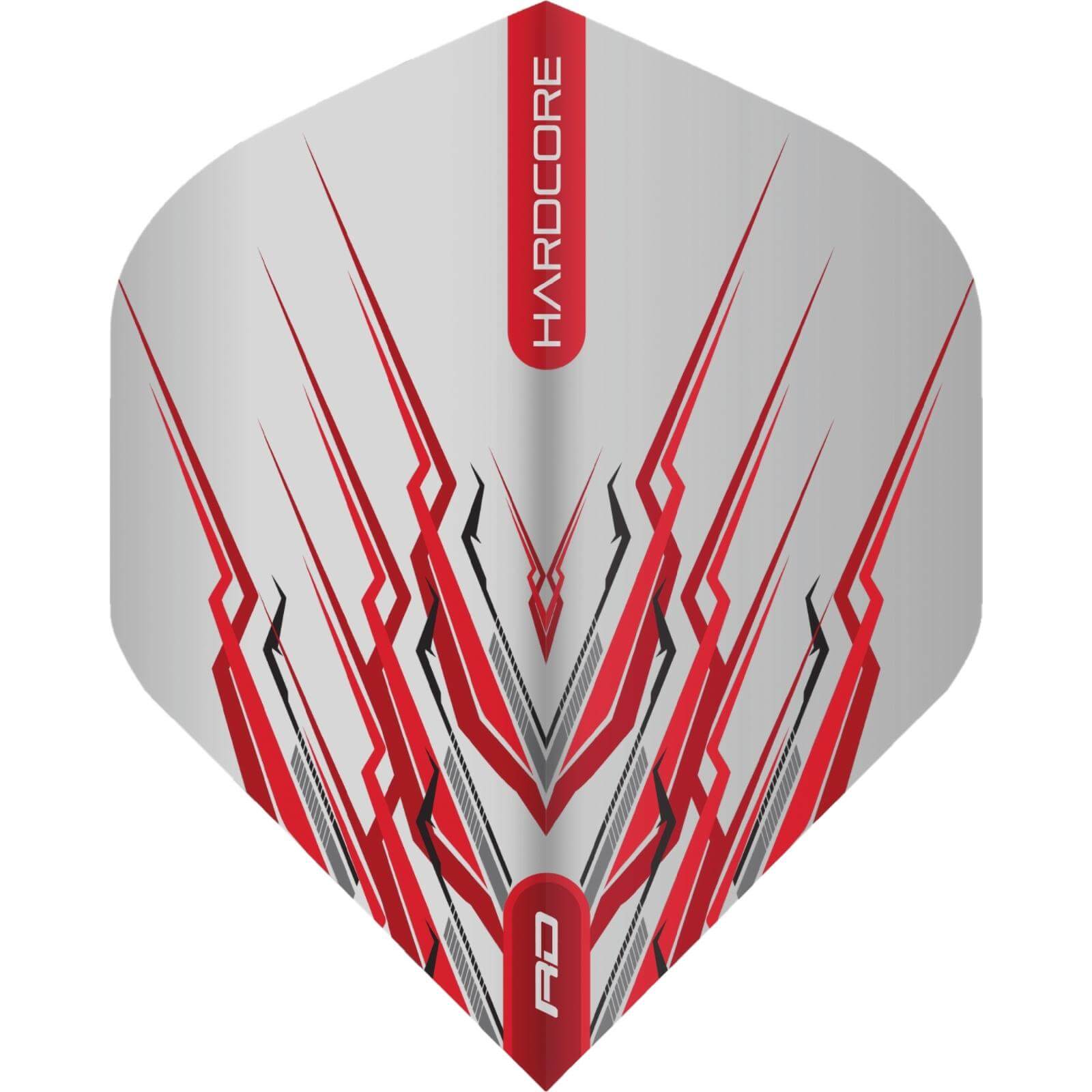 Red Dragon Hardcore Peter Wright Mohawk Big Wing Dart Flights - Premium Darts for Professional Players & Tournaments | Perfect for Bars, Home Game Rooms & Competitive Play