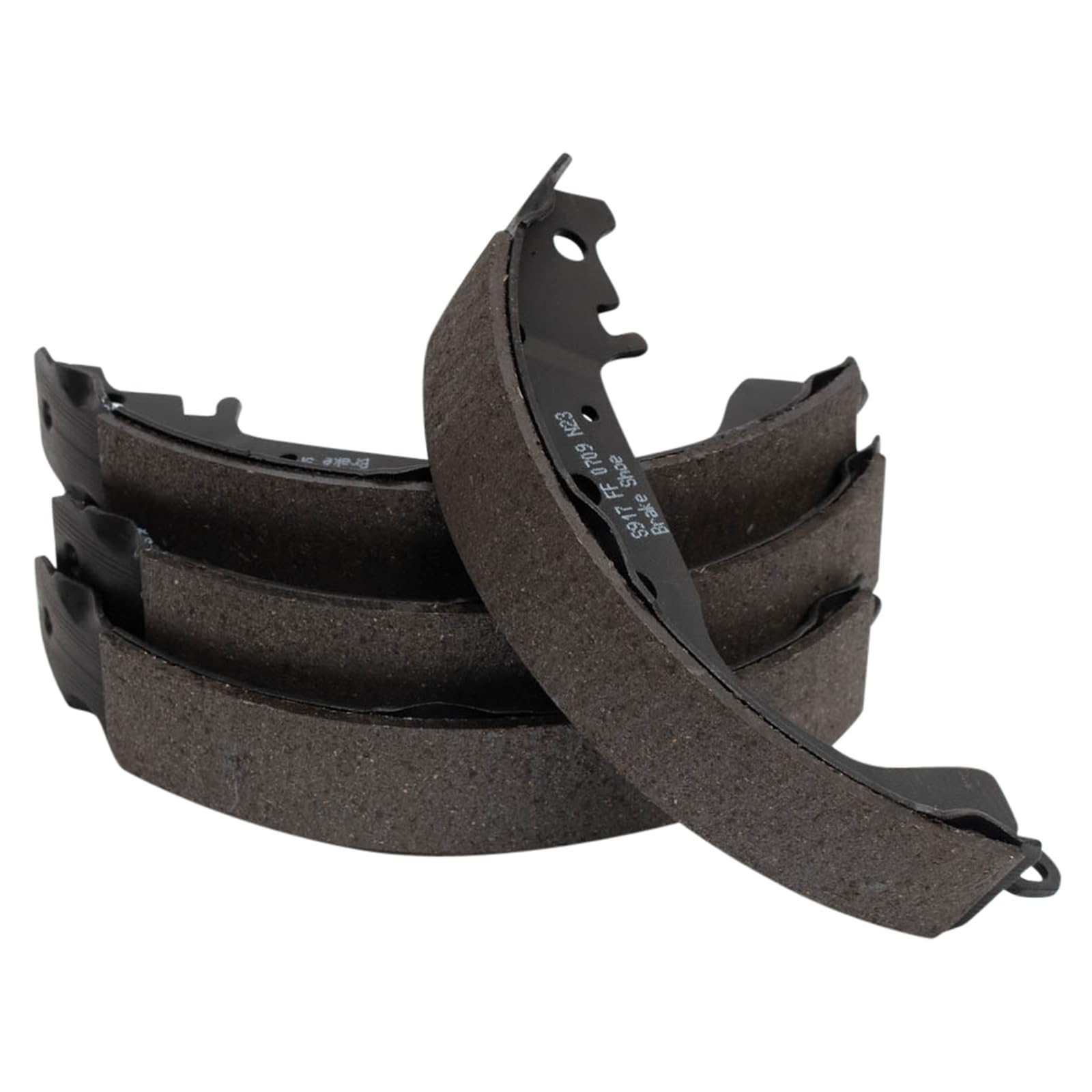 TRQ Rear Brake Drum & Shoe Kit - Compatible with 2007-2018 Toyota Yaris - Perfect for Brake Replacement & Maintenance