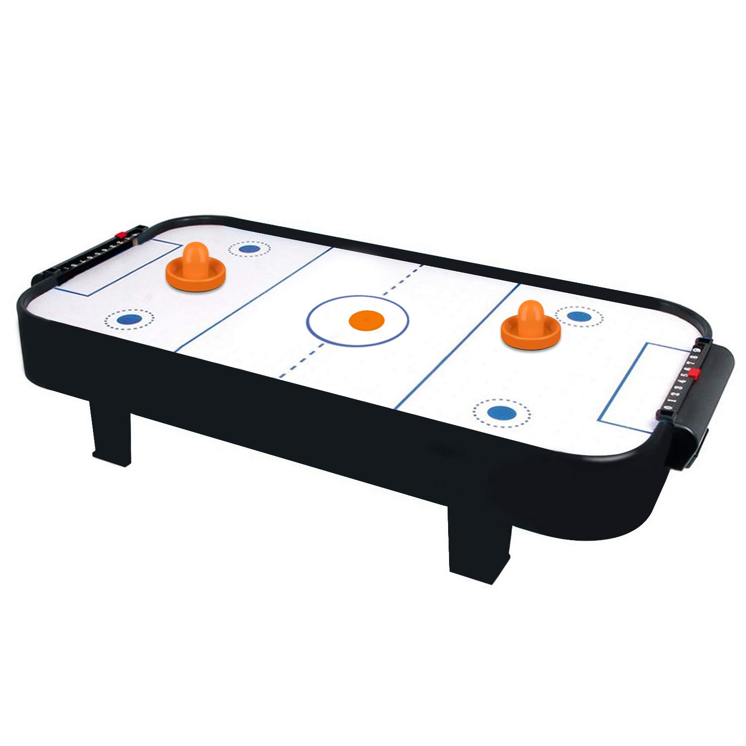 Air Hockey Striker & Puck Set - 4 Strikers & 4 Pucks for Game Table Replacement - Perfect for Home Arcade & Game Rooms